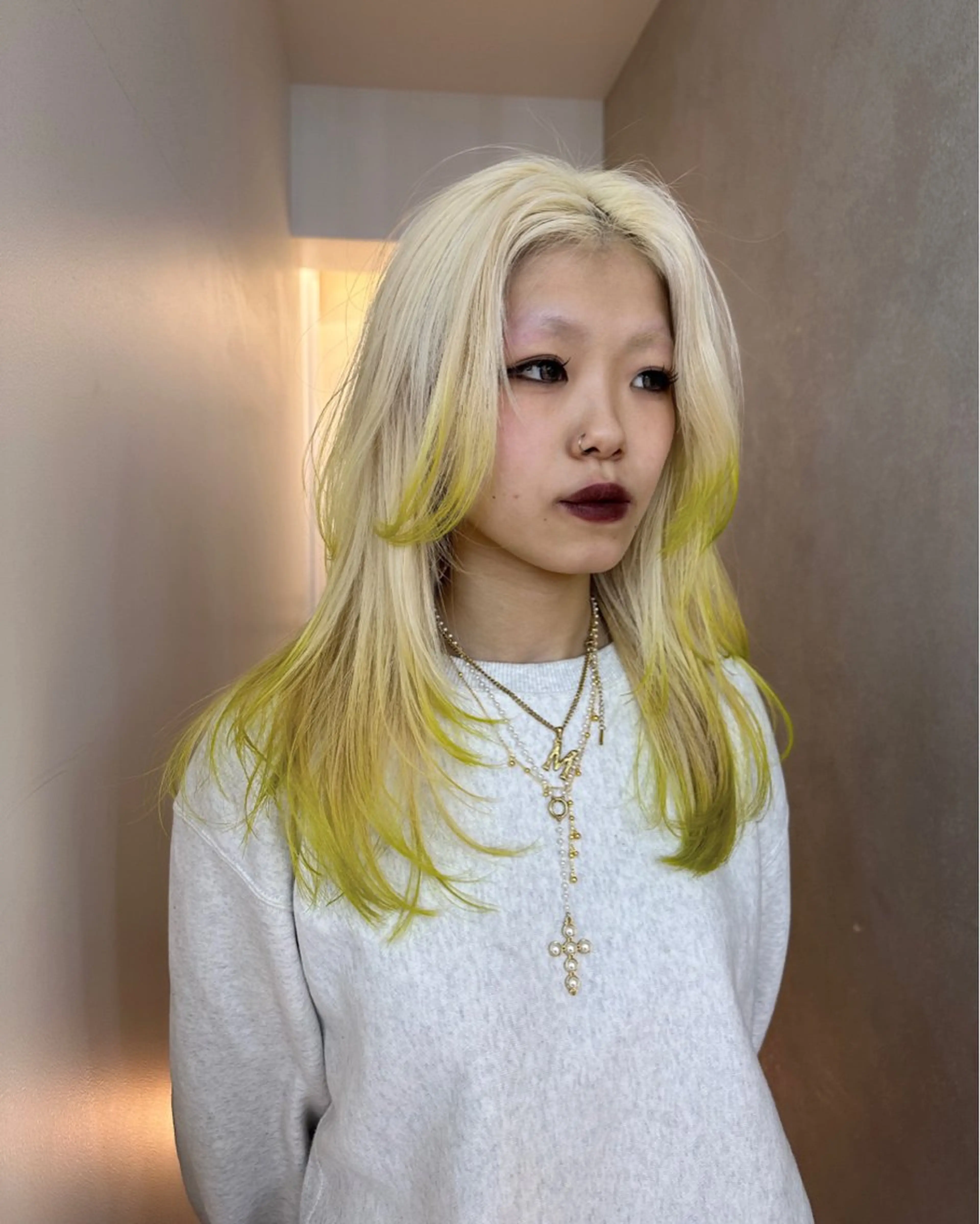 ロング カラー ヘアカラー HARE &nail ☪️remiのヘアスタイル