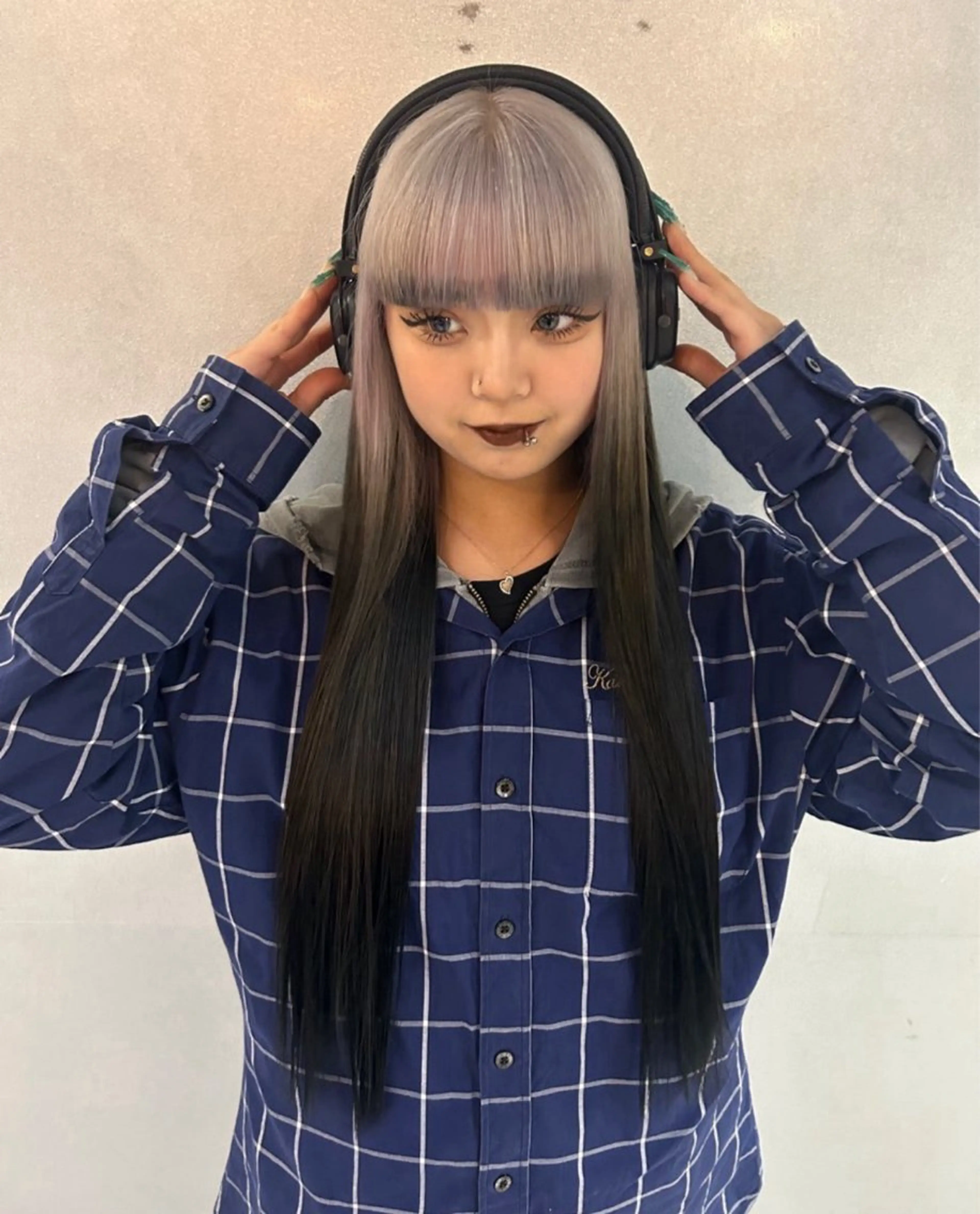 ロング カラー 韓国ヘア/ボブ/レ イヤー/ EMIRIのヘアスタイル