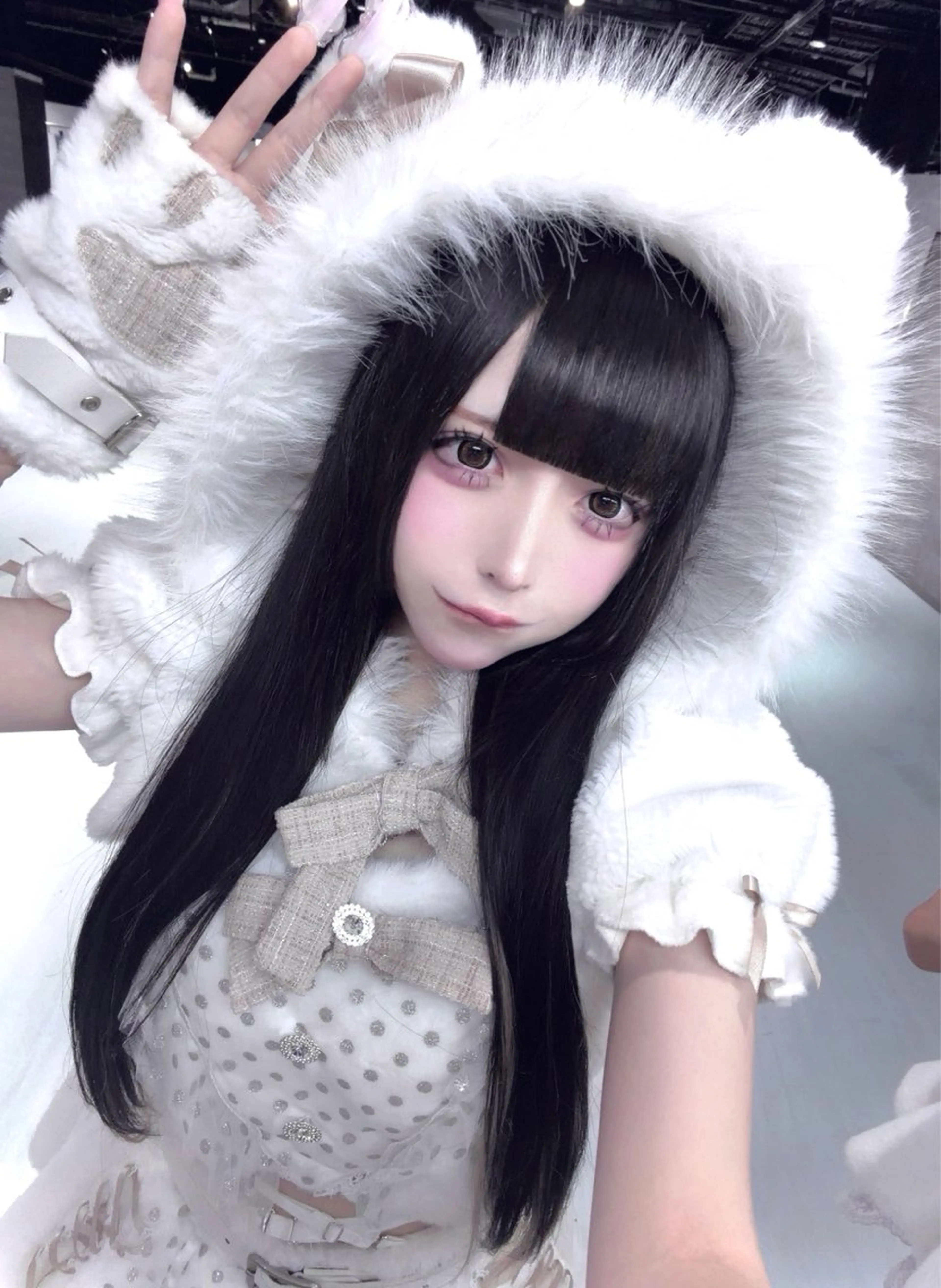 ロング カット エクステ ハイトーンエクステ 🎩カズキ🎩のヘアスタイル