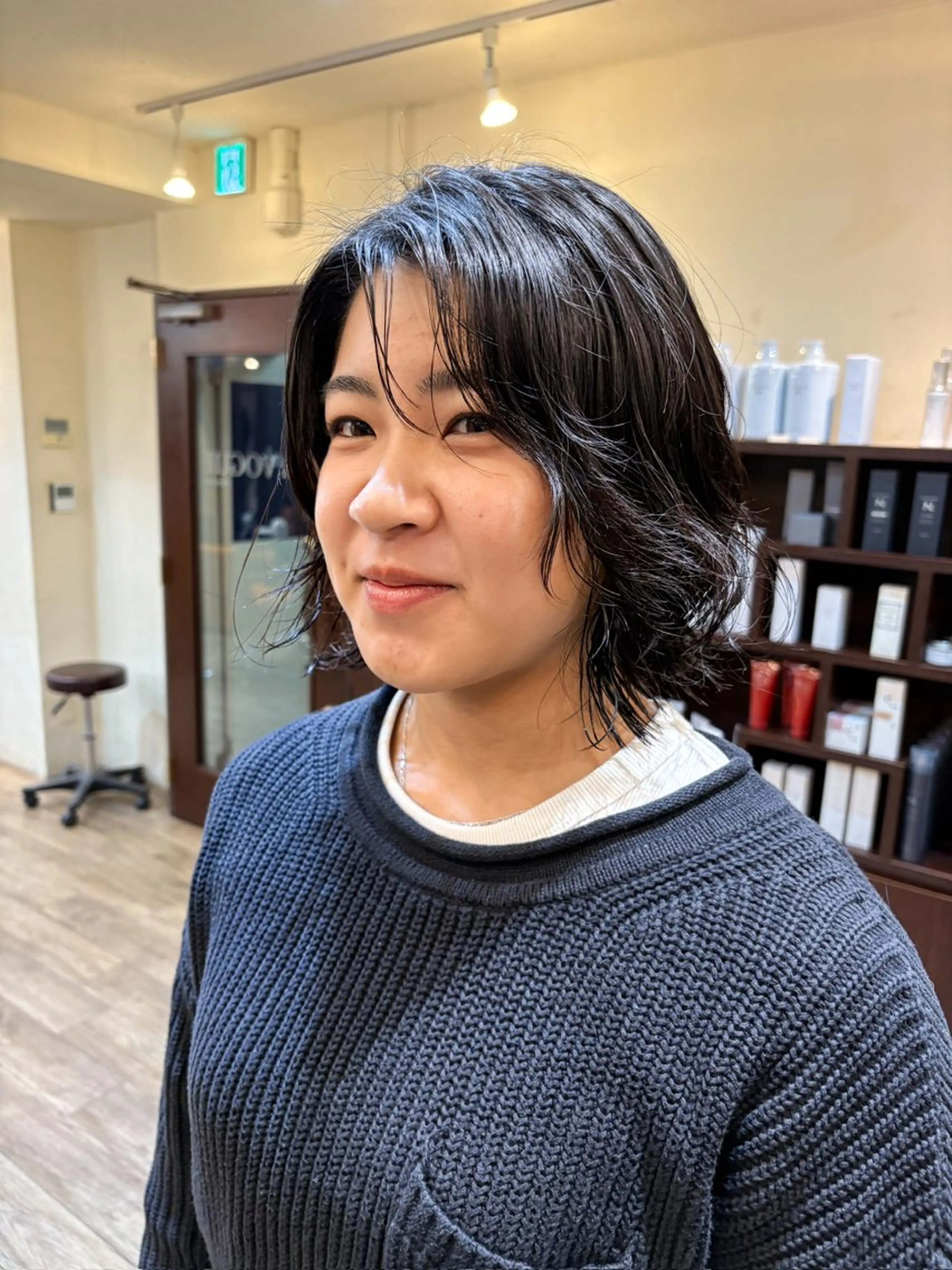 ミディアム Miyamoto Yasuchikaのヘアスタイル