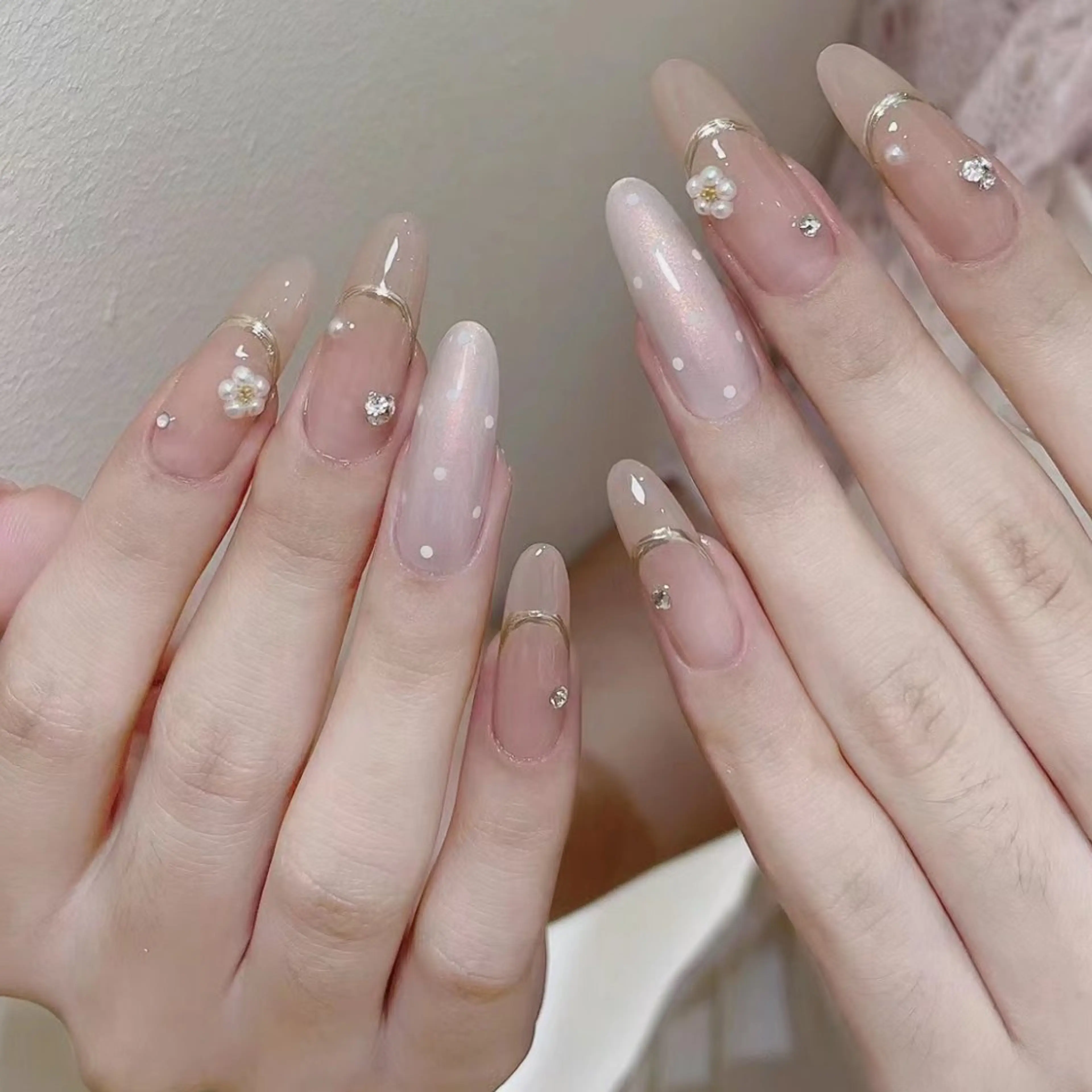 ネイル ワンホンネイル ハンドネイル 🍑 momo_nailのネイルデザイン