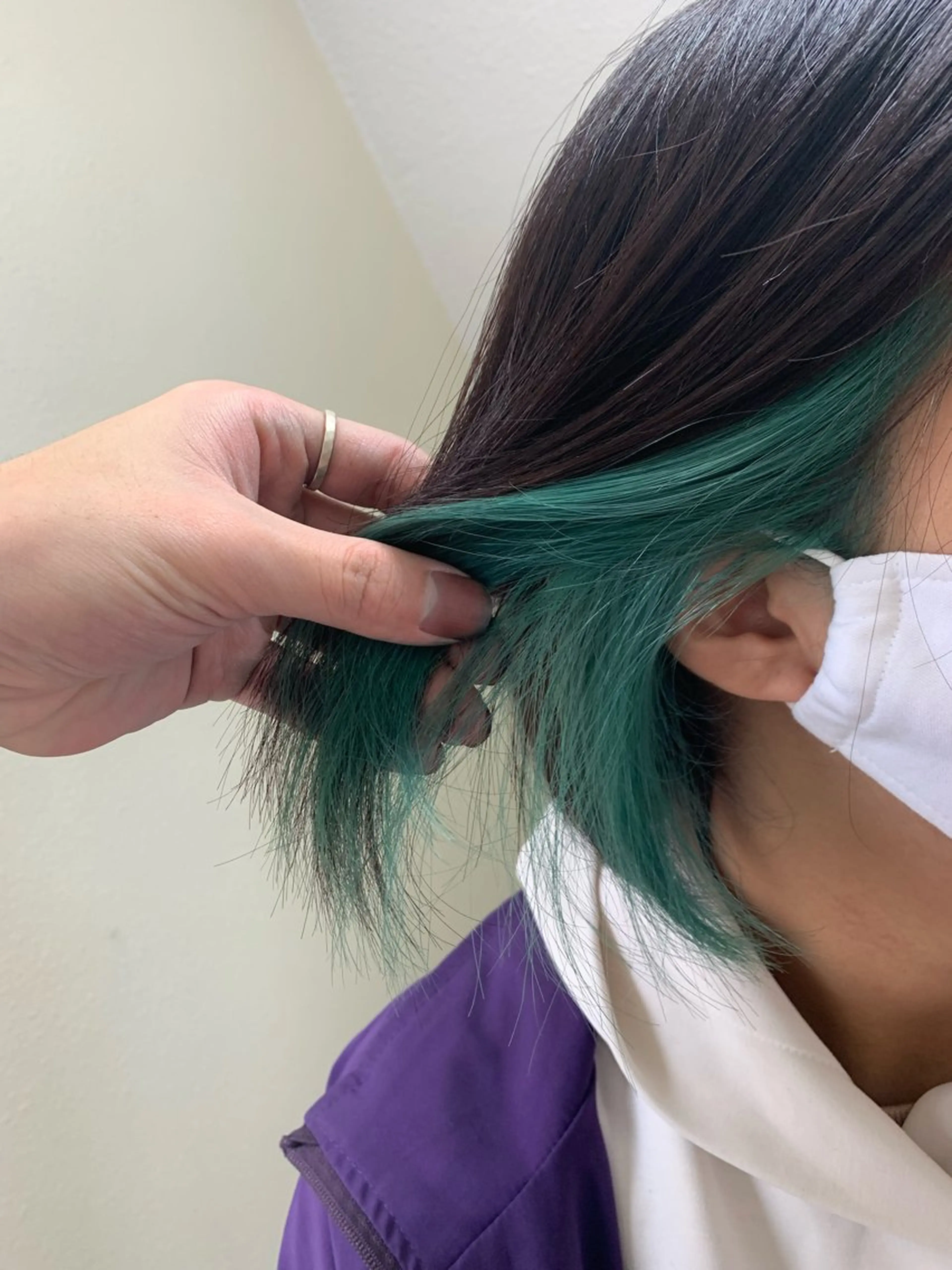 カラー カット ヘアカラー トリートメント 🫧レイヤーカット/ 韓国ヘア🫧白石輝のヘアスタイル