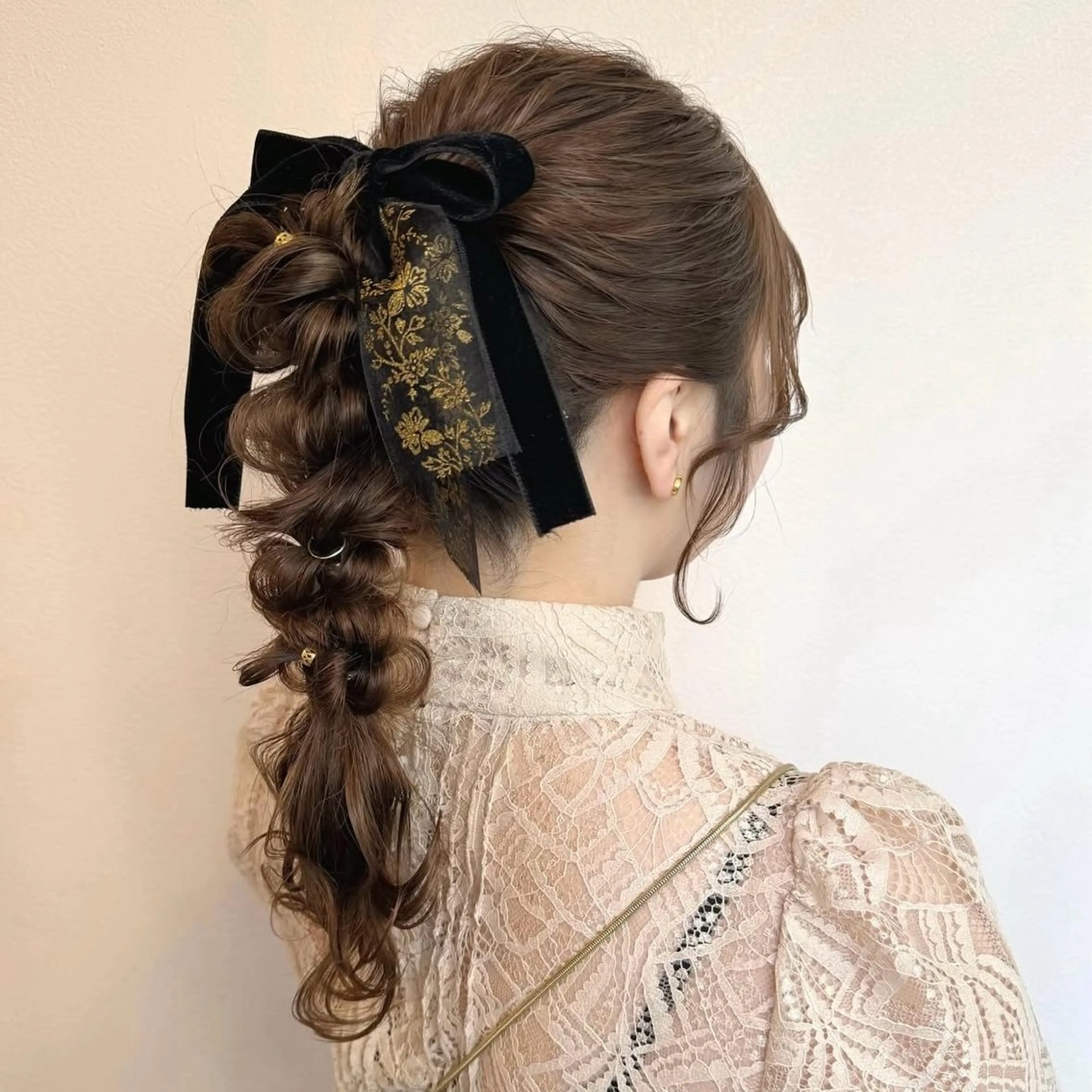 結婚式やイベント行事のヘアセット🪞🎀❕【⚠︎︎早朝の場合ご連絡ください】の写真