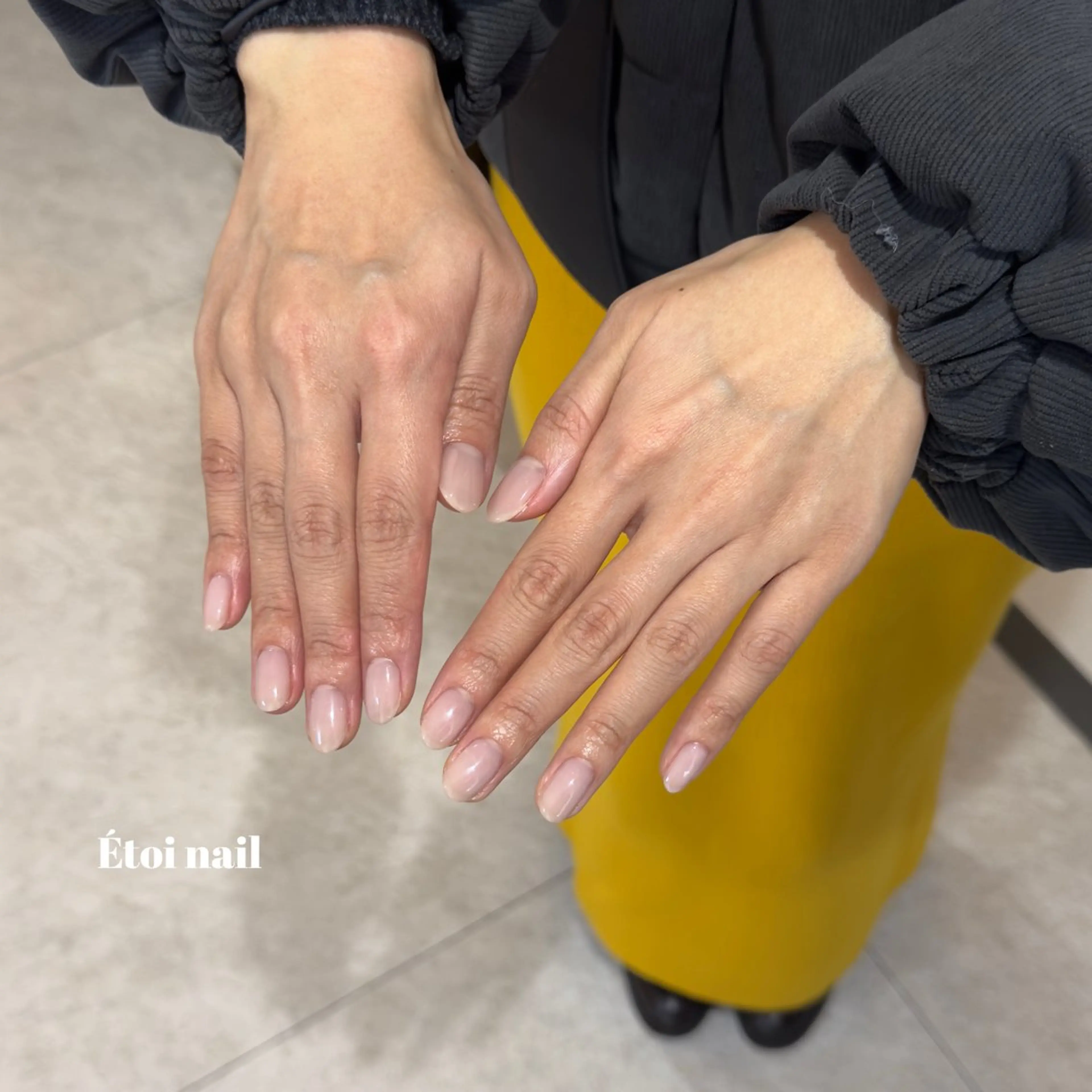 ネイル ワンカラーネイル ハンドネイル Étoi Nail はるのネイルデザイン