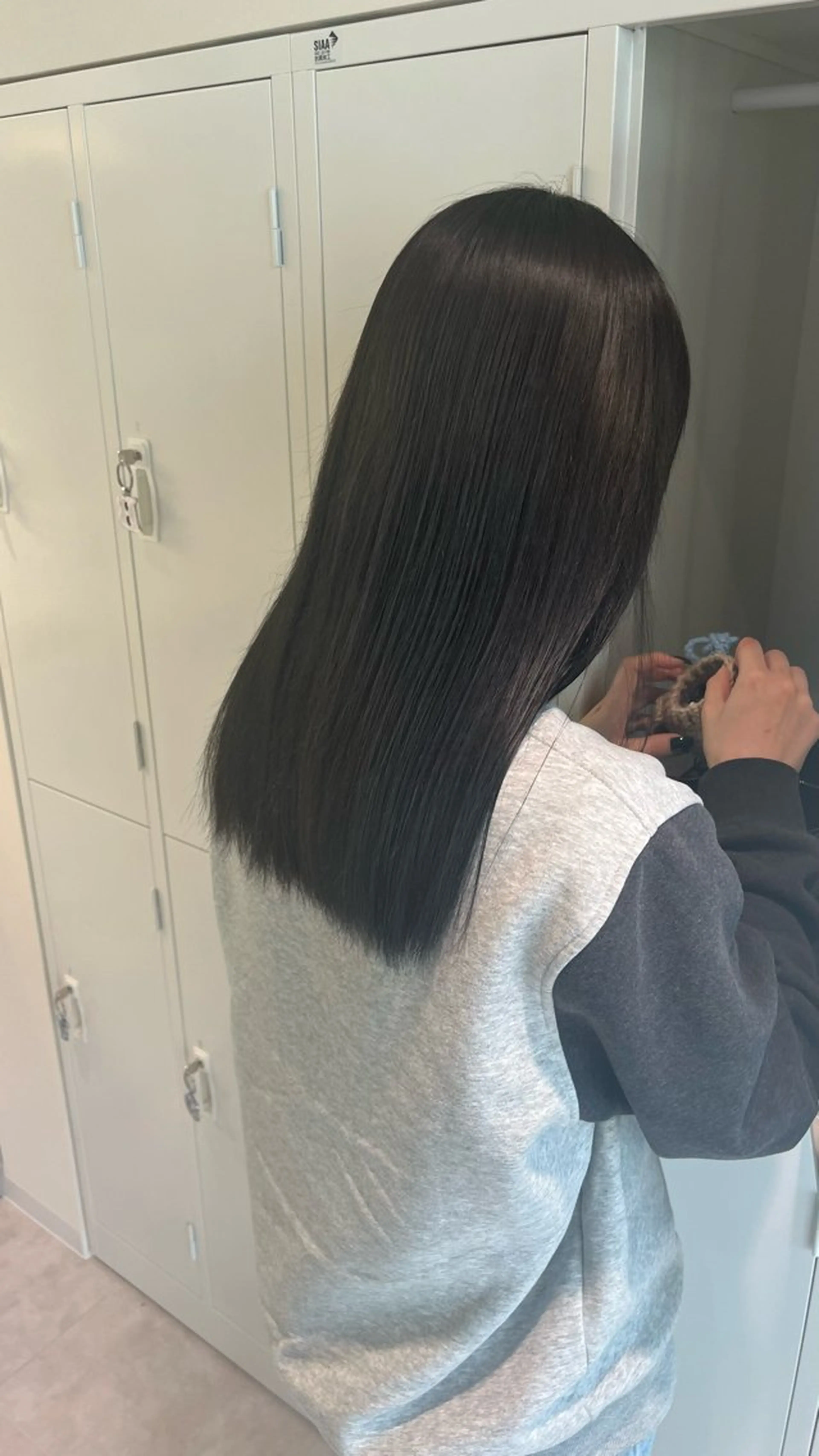 ロング ヘアカラー トリートメント newi広島／ Ririのヘアスタイル