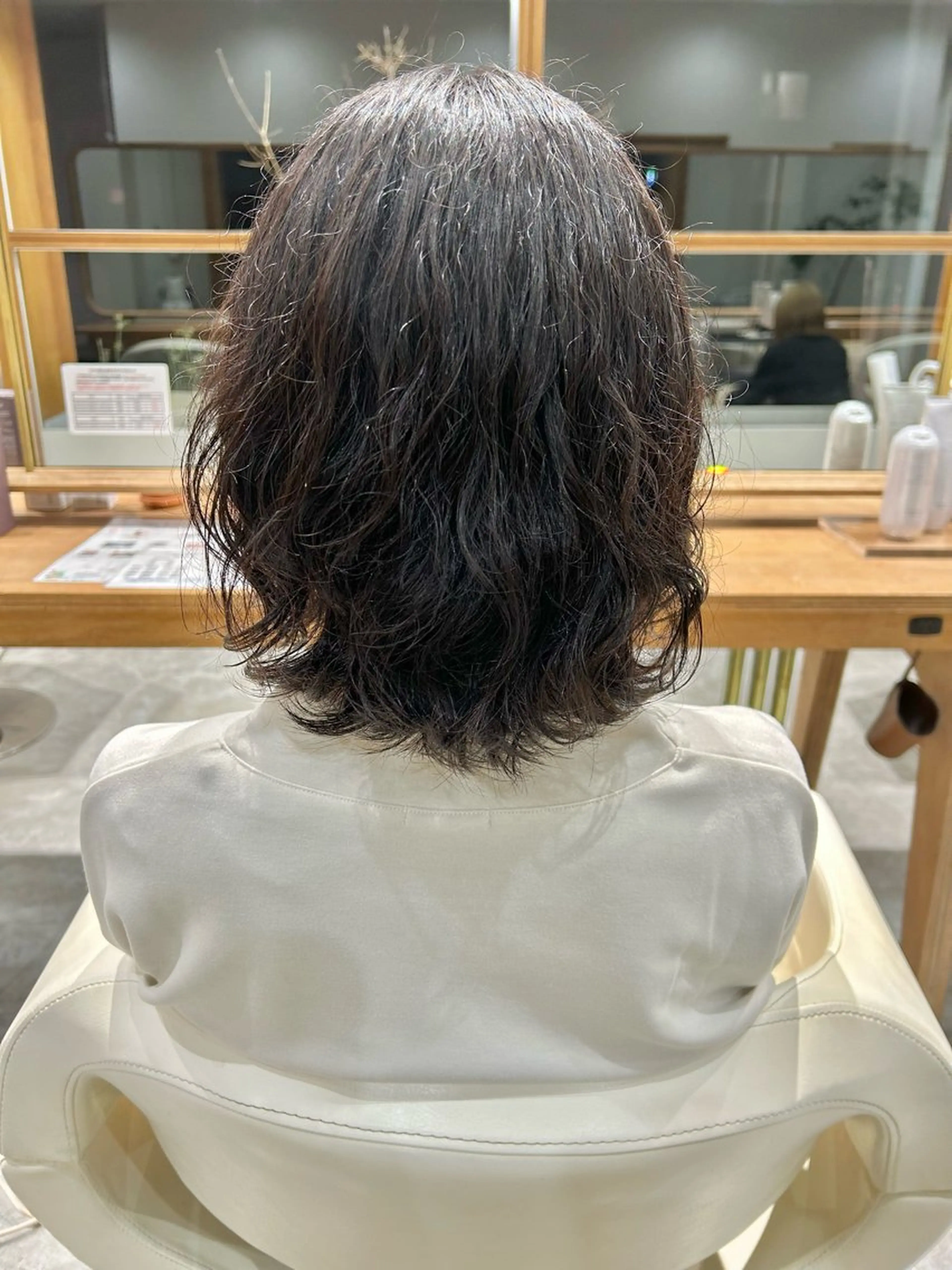 ミディアム パーマ ミディアムパーマ ufu所属・🫧KOWATA KASUMI🫧のヘアスタイル