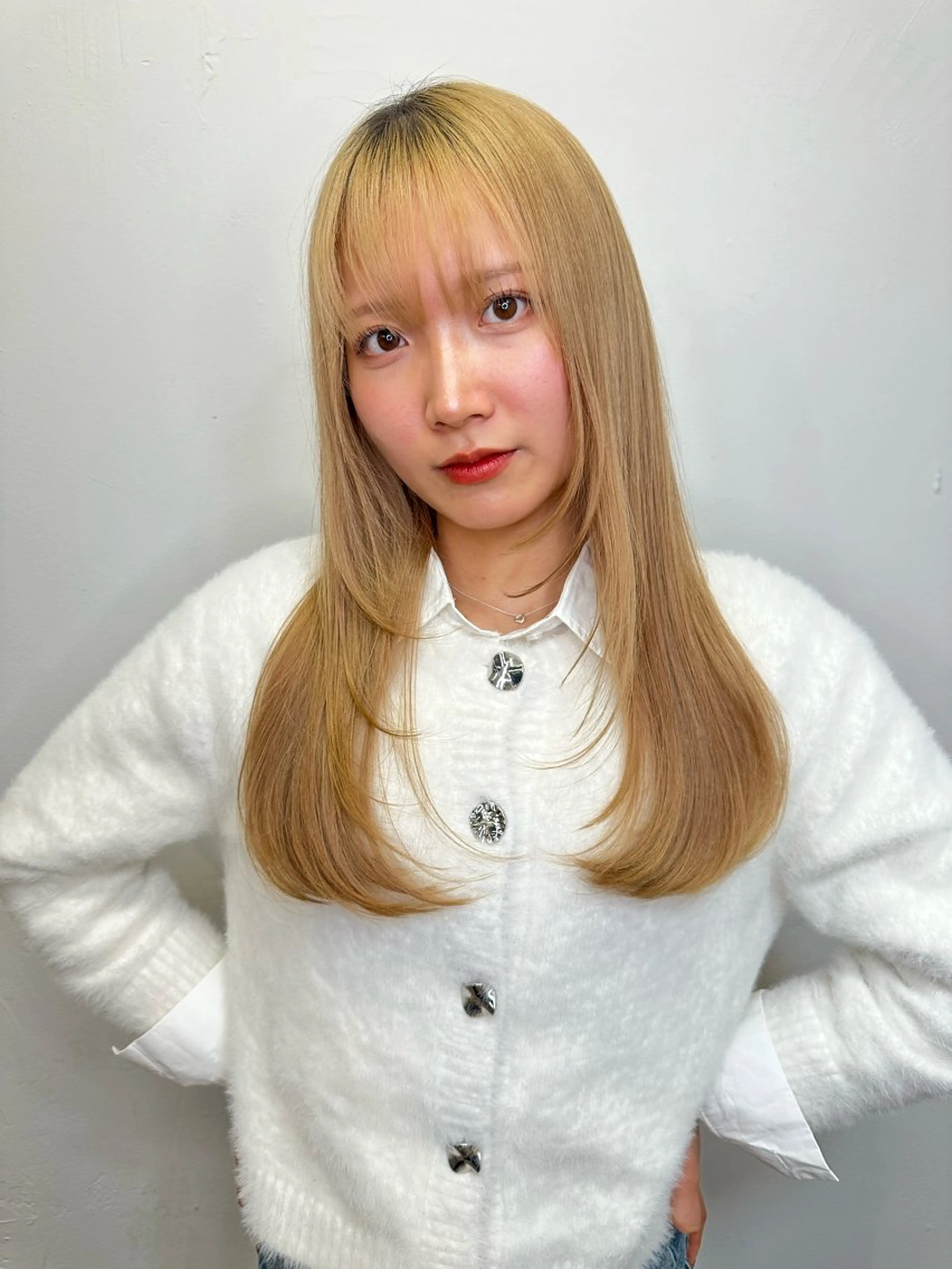 ロング カラー ボブ・レイヤー支持 No.1/Ryokiのヘアスタイル