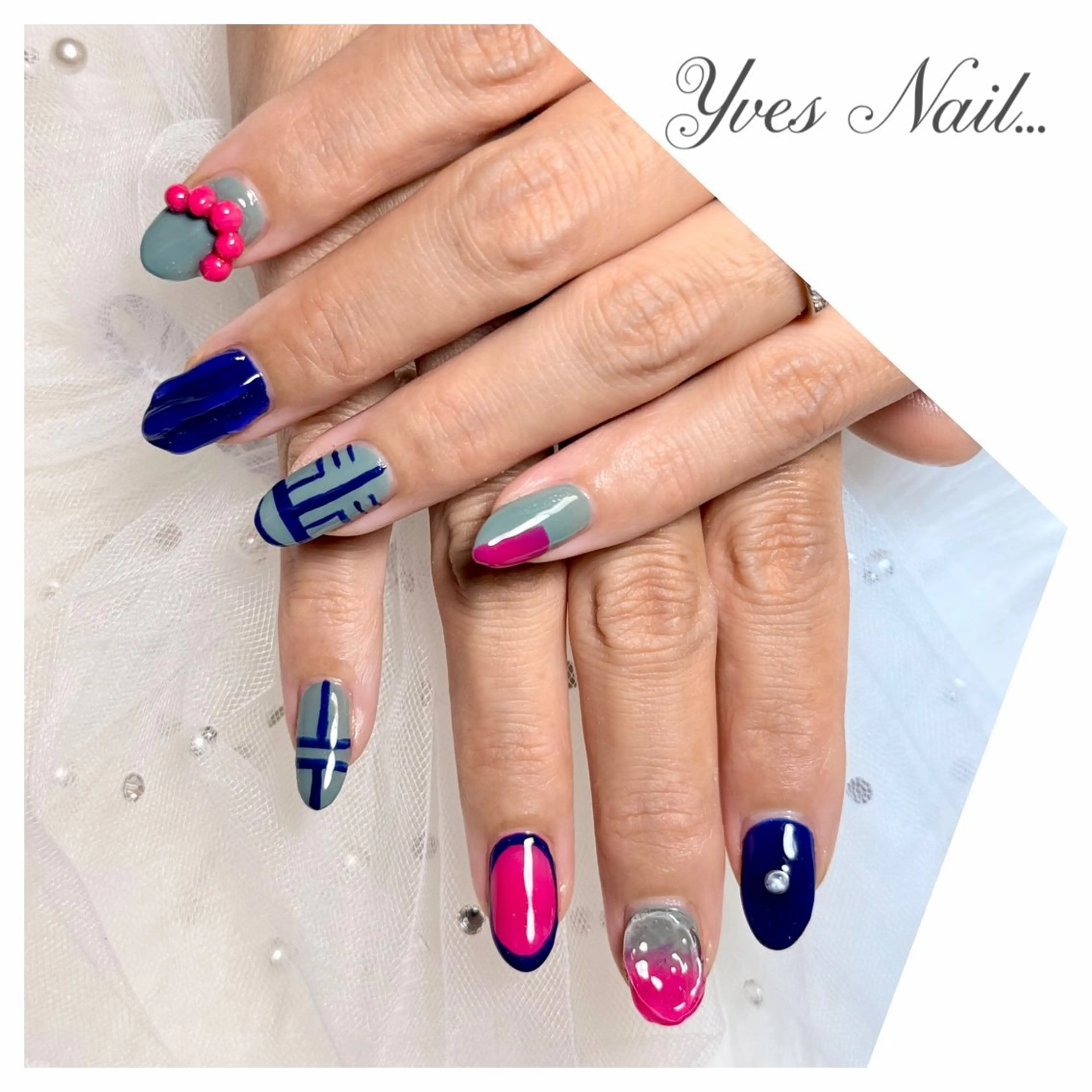 ネイル 持ち込み ハンドネイル kanno yのネイルデザイン