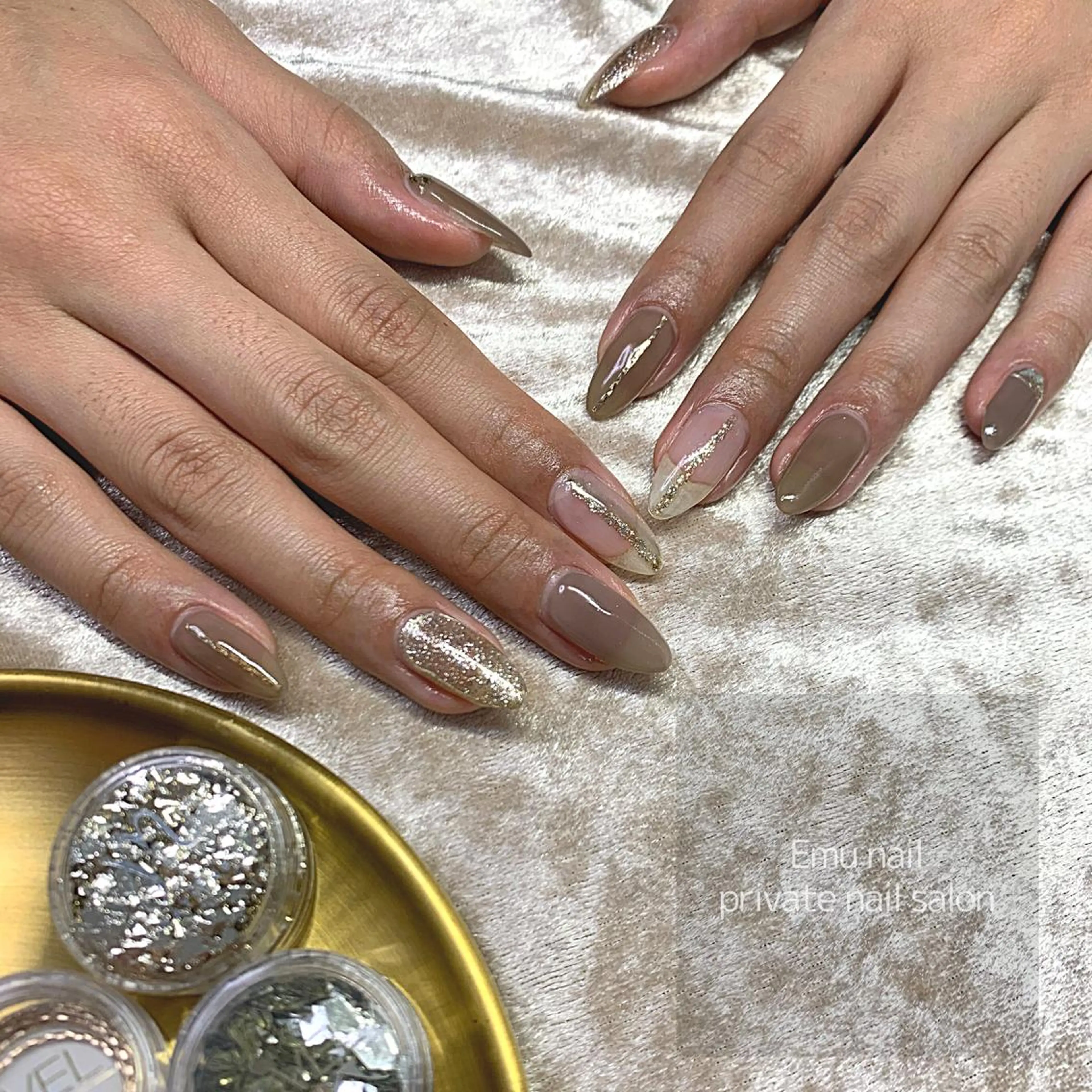 ネイル ニュアンスネイル emu nailのネイルデザイン