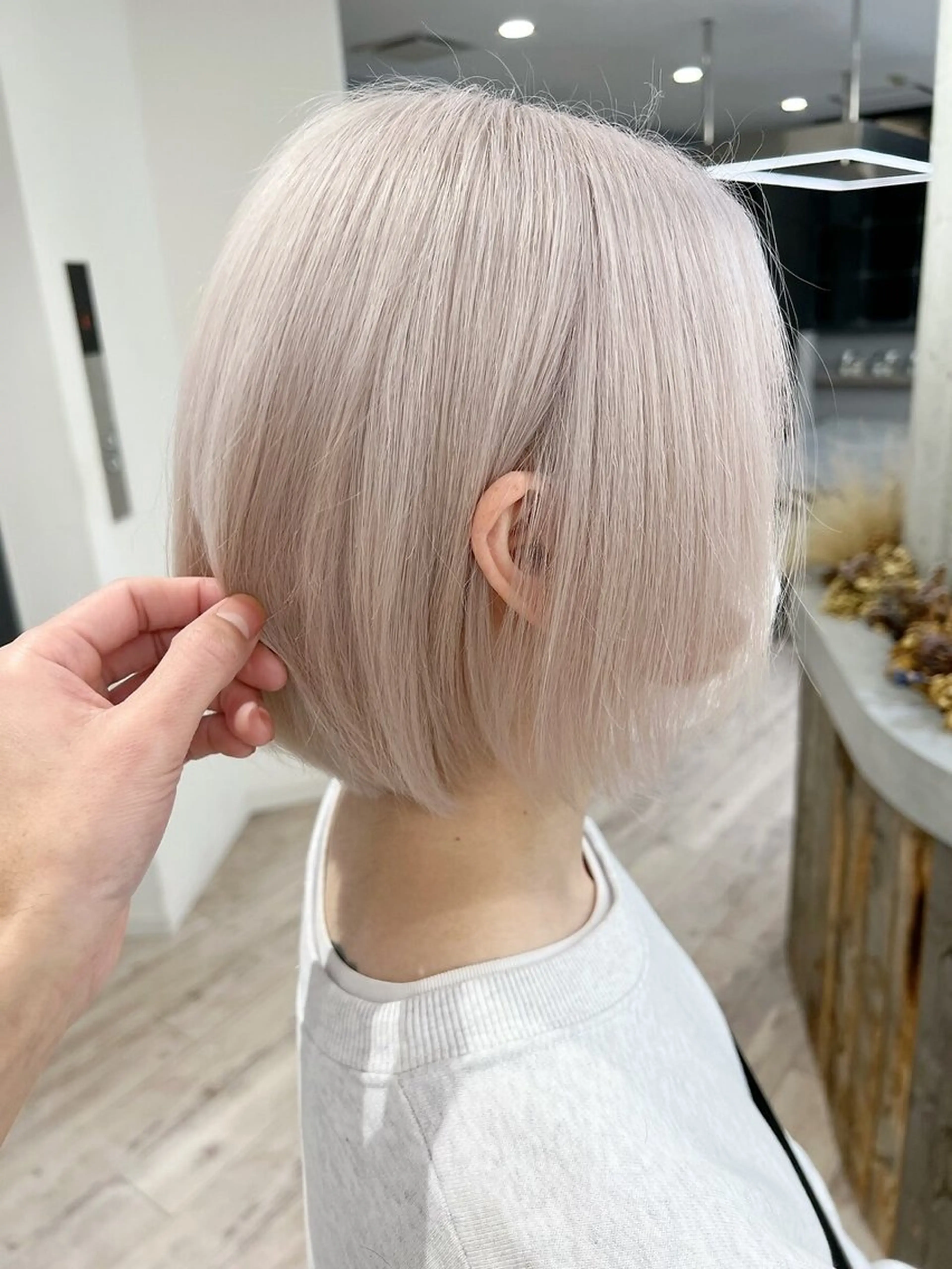 ショート 丸みショート ショートヘア ケアブリーチ🌟 ♢WATARU♢のヘアスタイル