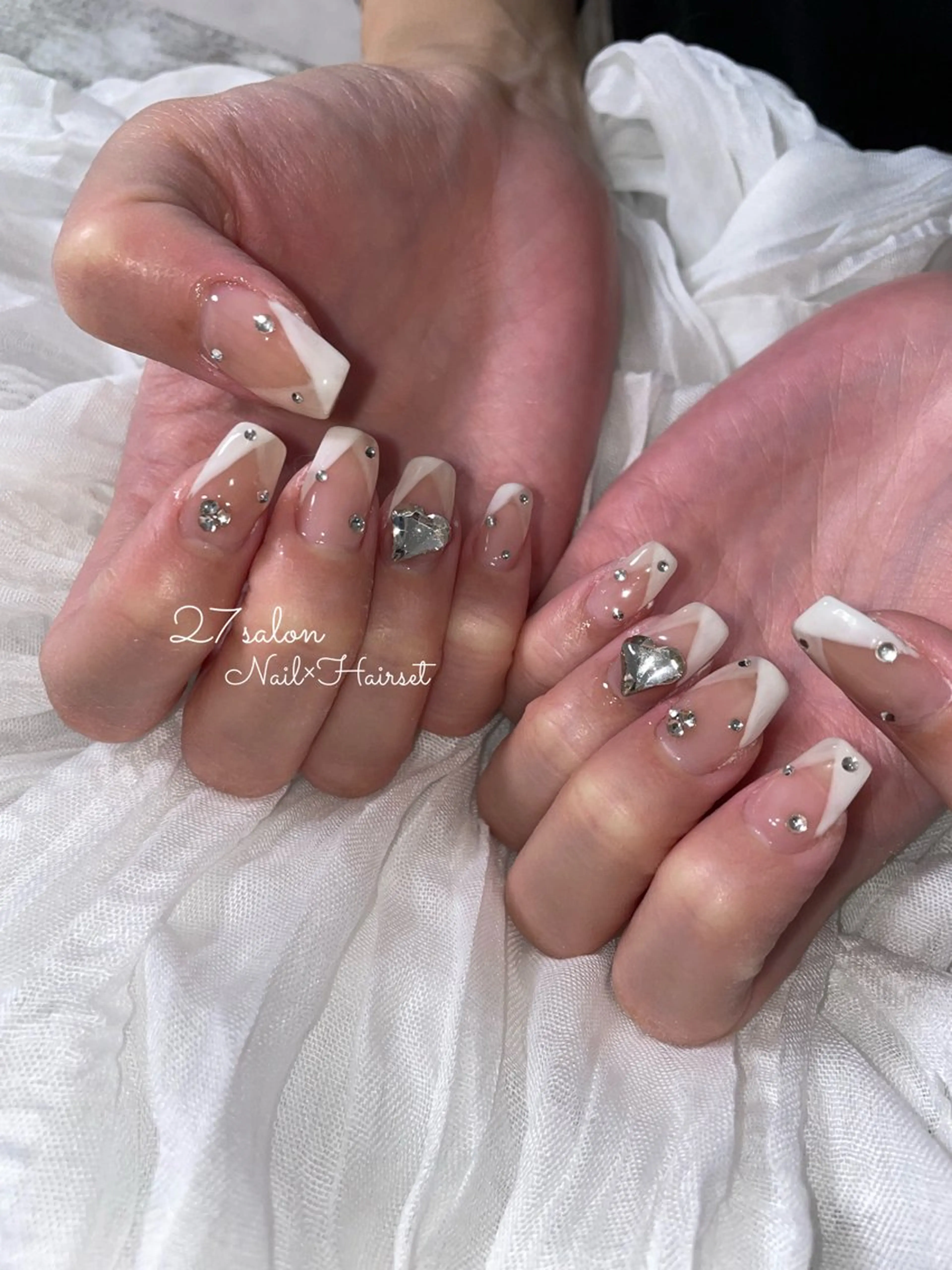 ネイル フレンチネイル 27salon yuinaのネイルデザイン