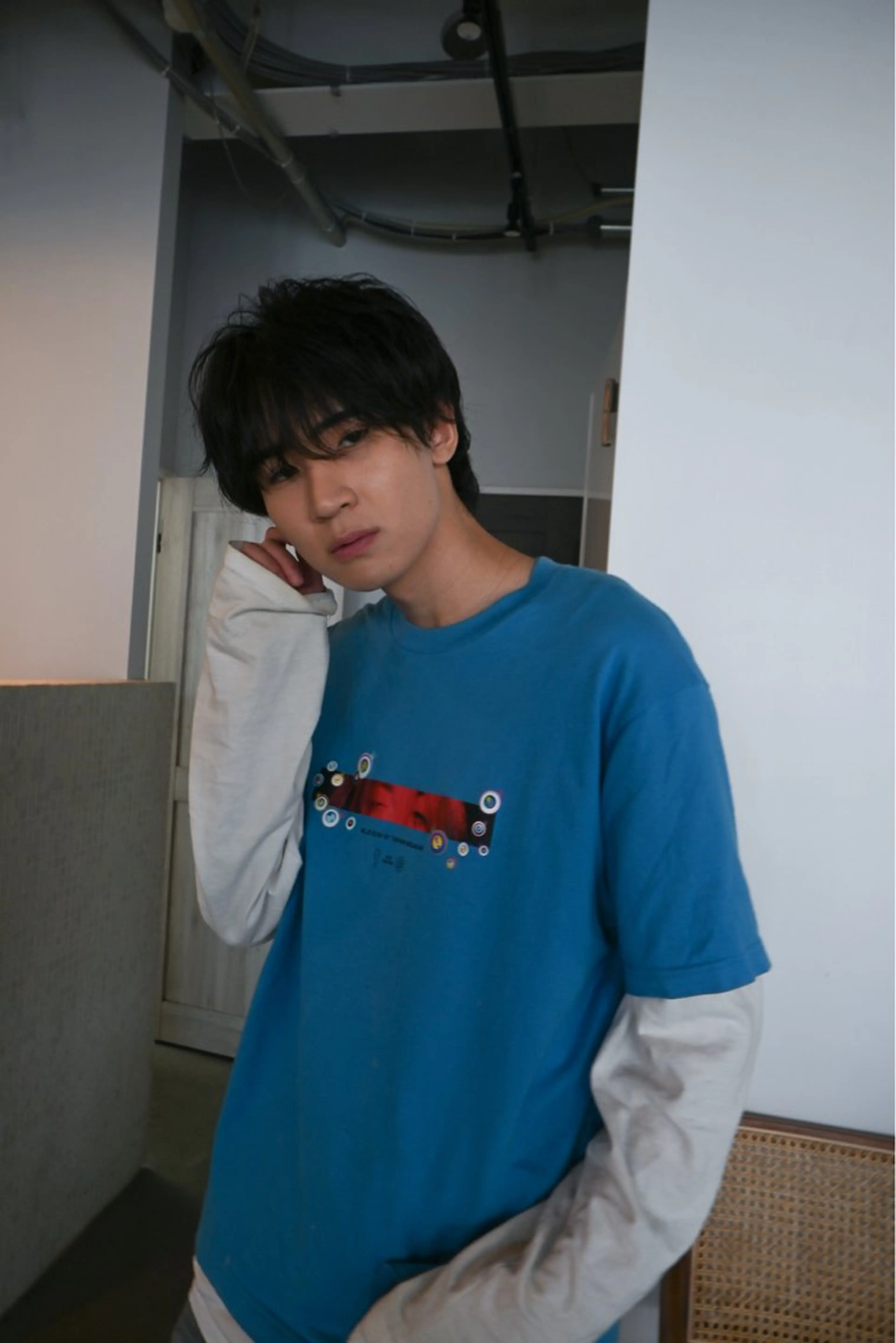 ショート メンズ December/jingumae所属・メンズパーマ 特化うえちりくのヘアスタイル