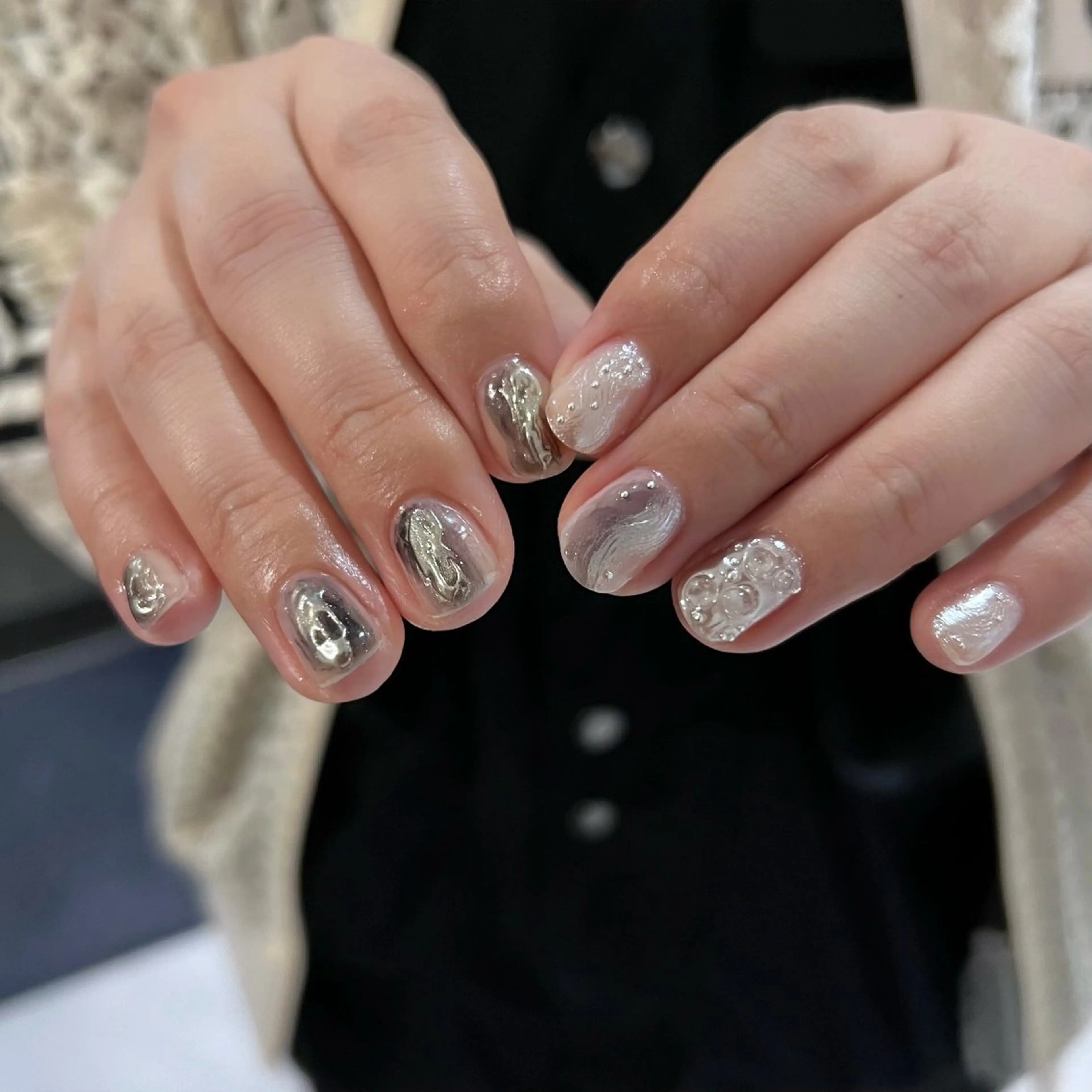 ハンド 90分持ち込みデザイン(アート5本程度)⚠️オフなしの写真