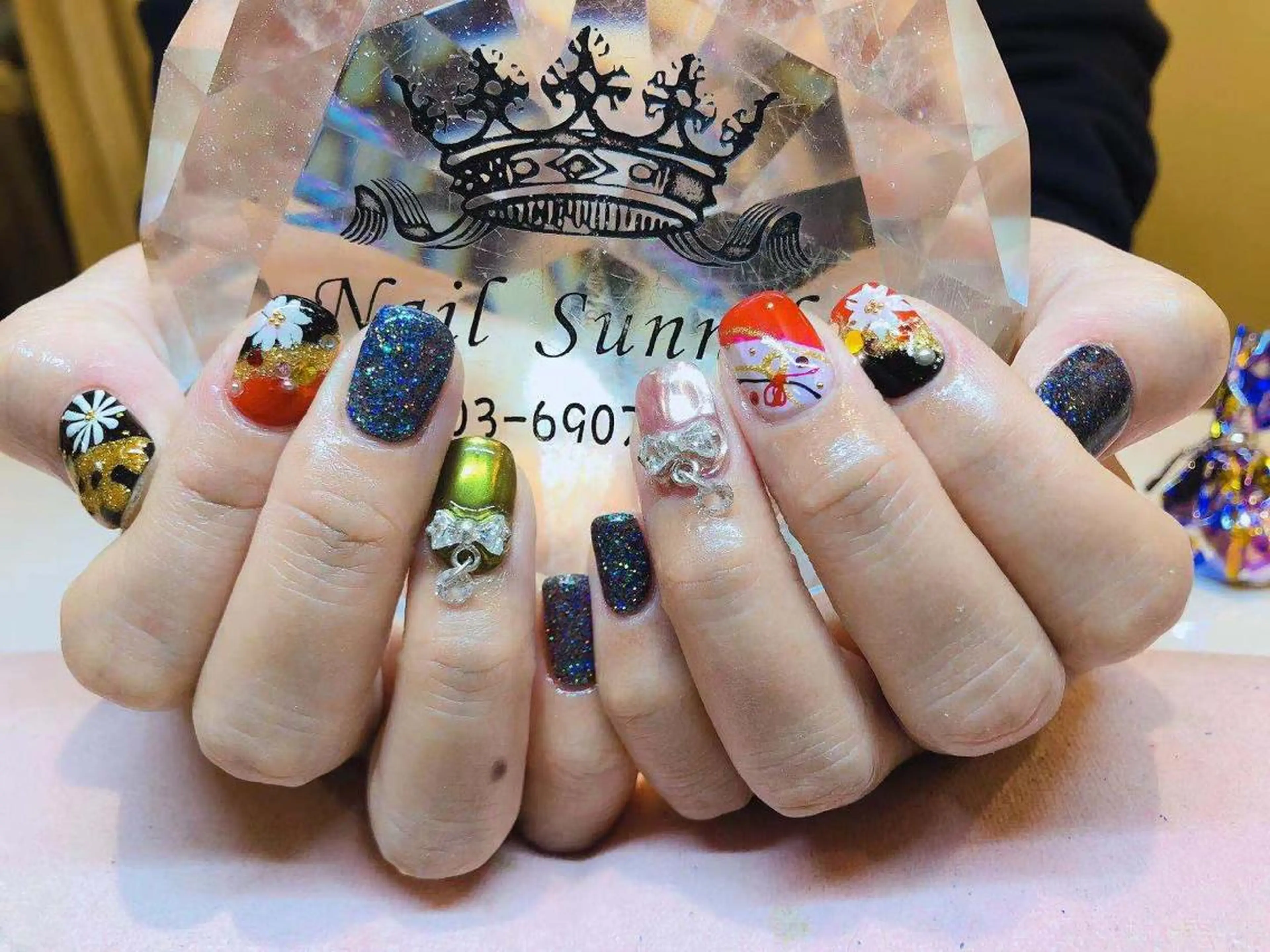 ネイル 長さだし専門店 M2　rikaのネイルデザイン