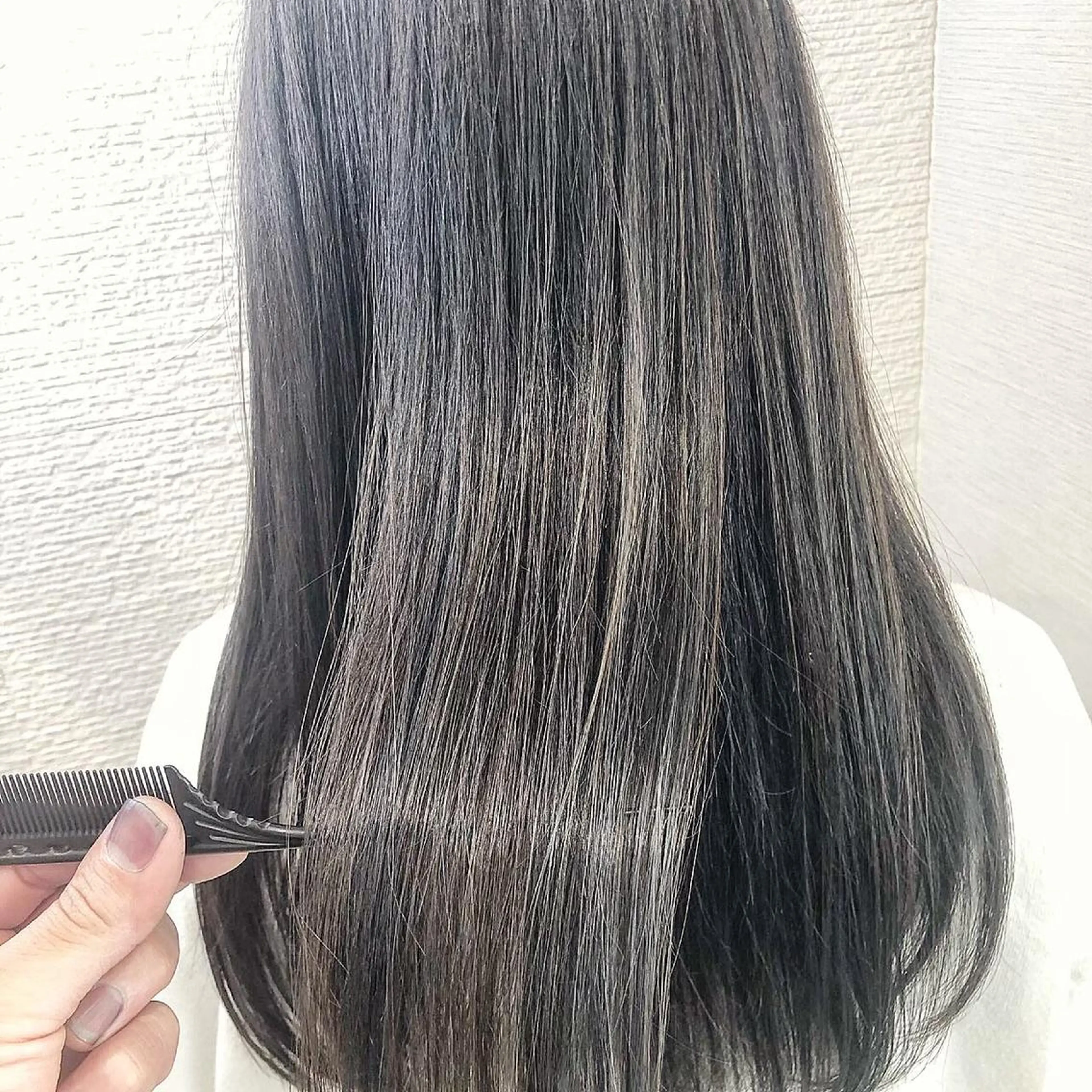 💙本気の髪質改善酸熱トリートメント＋イルミナカラー＋カット¥14000💙の写真