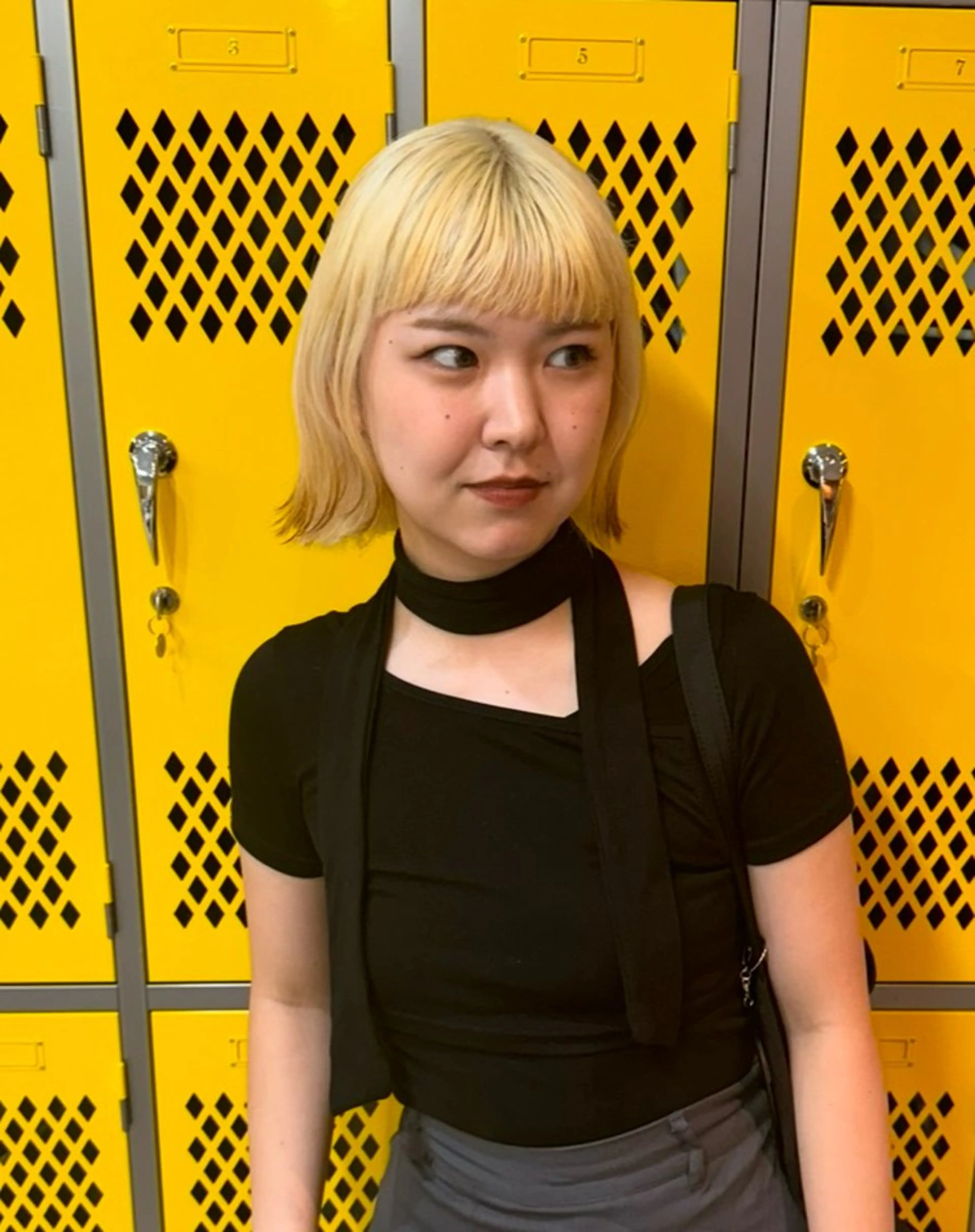 ショート カラー ヘアカラー 井出 海月のヘアスタイル