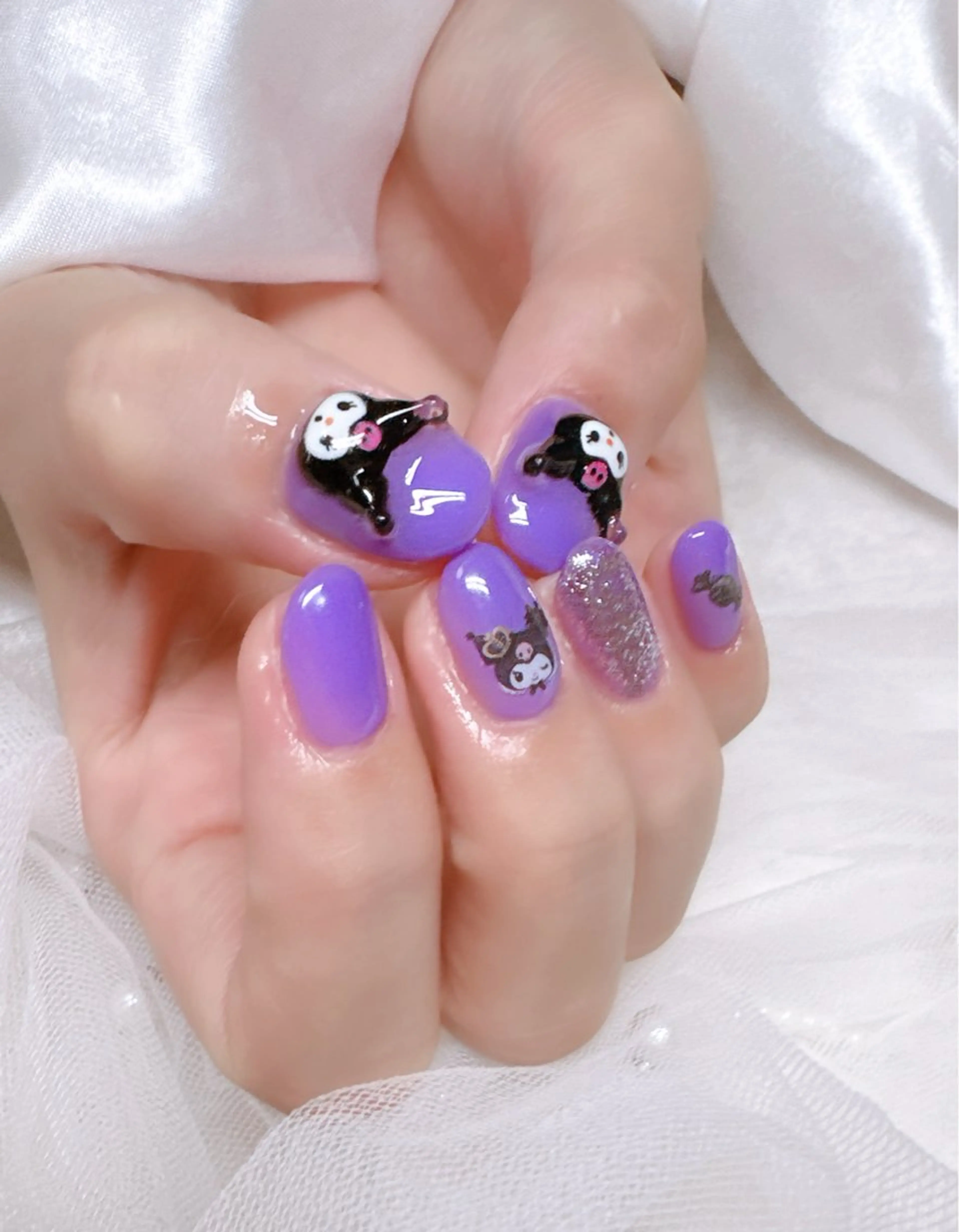 ネイル 持ち込み 高島 夏海のネイルデザイン