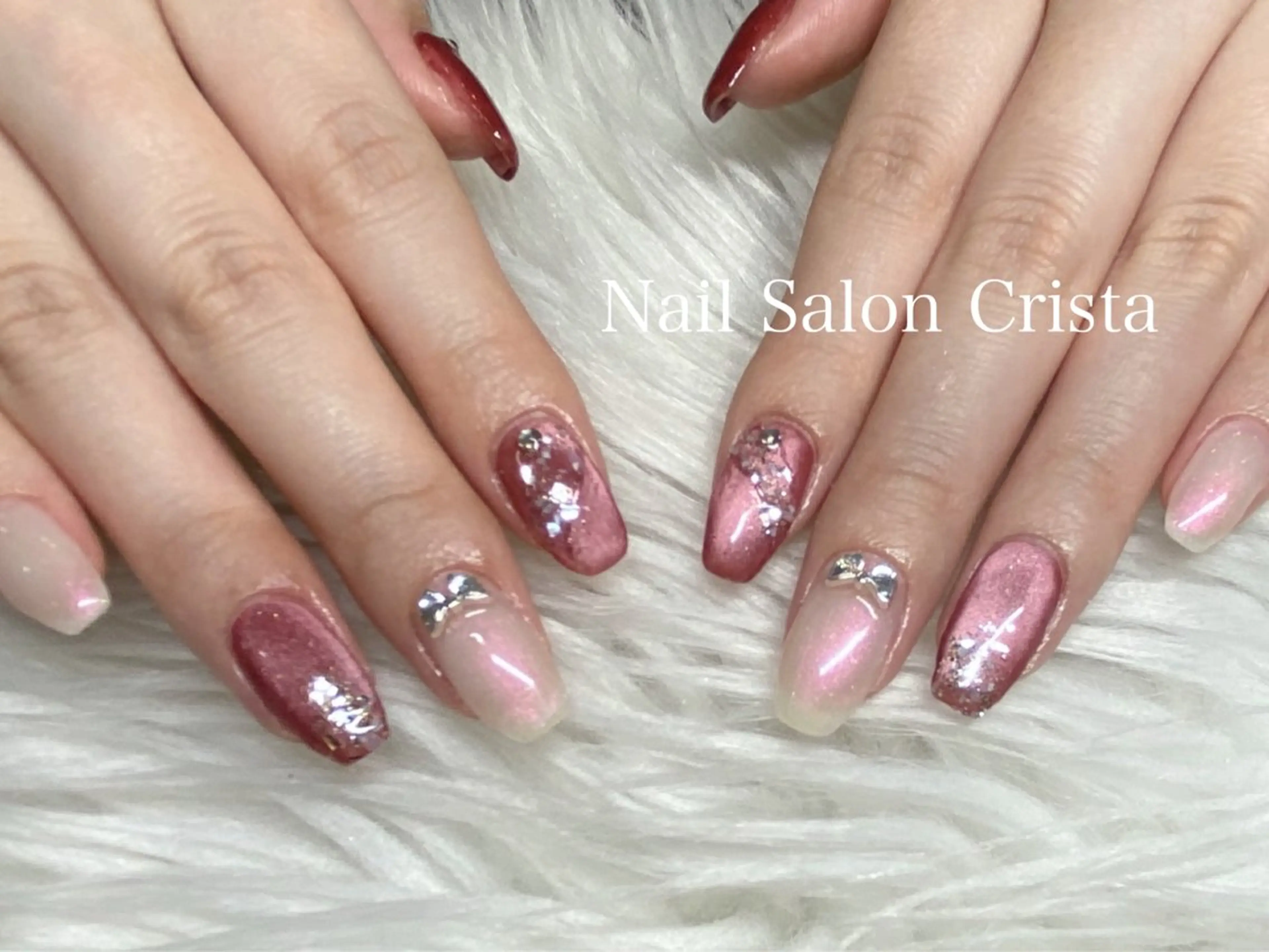 ネイル ジェルネイル パラジェル ハンドネイル CRISTA所属・CRISTA MOMOのネイルデザイン