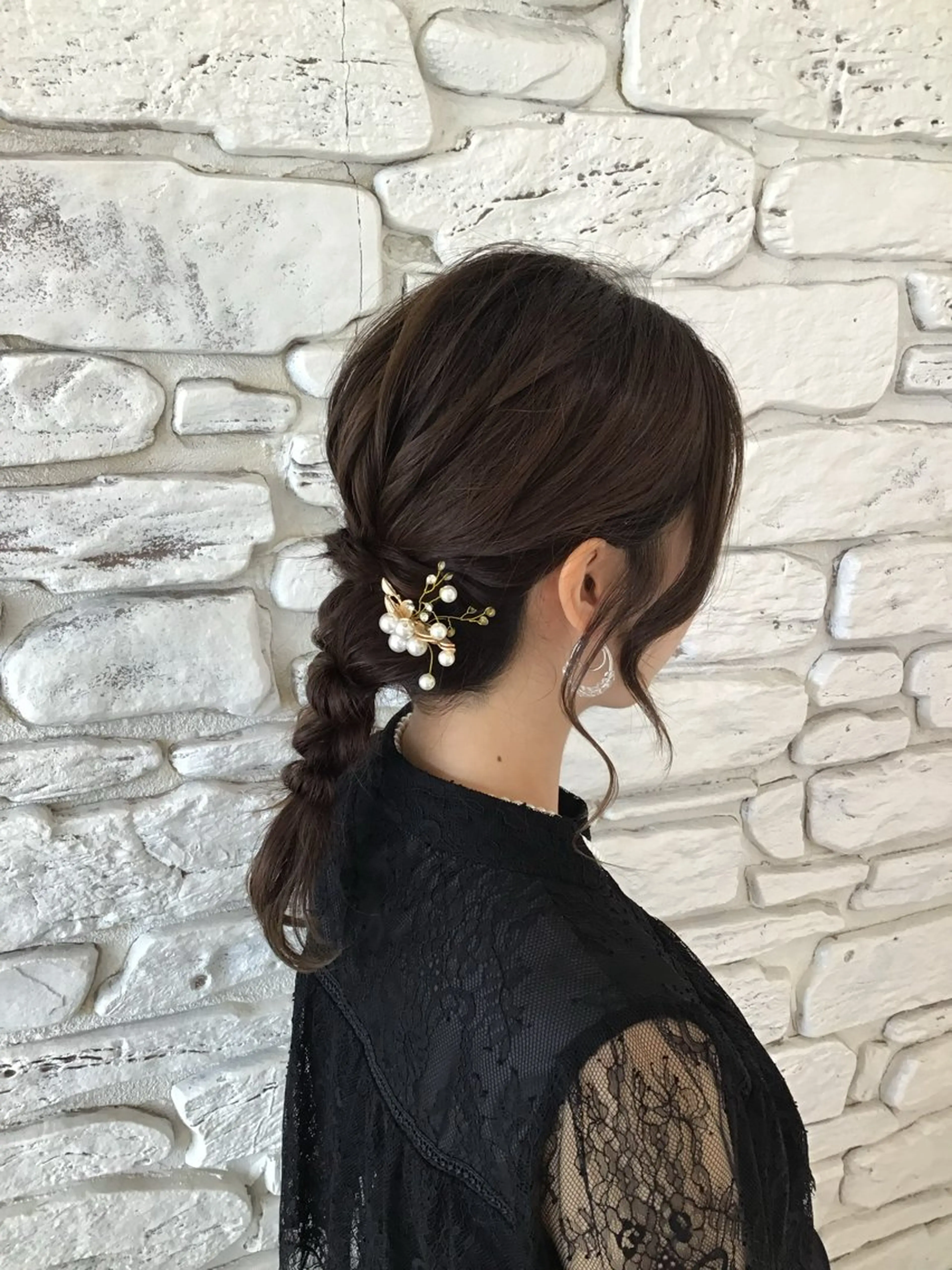 ミディアム 加藤 菜々香のヘアスタイル