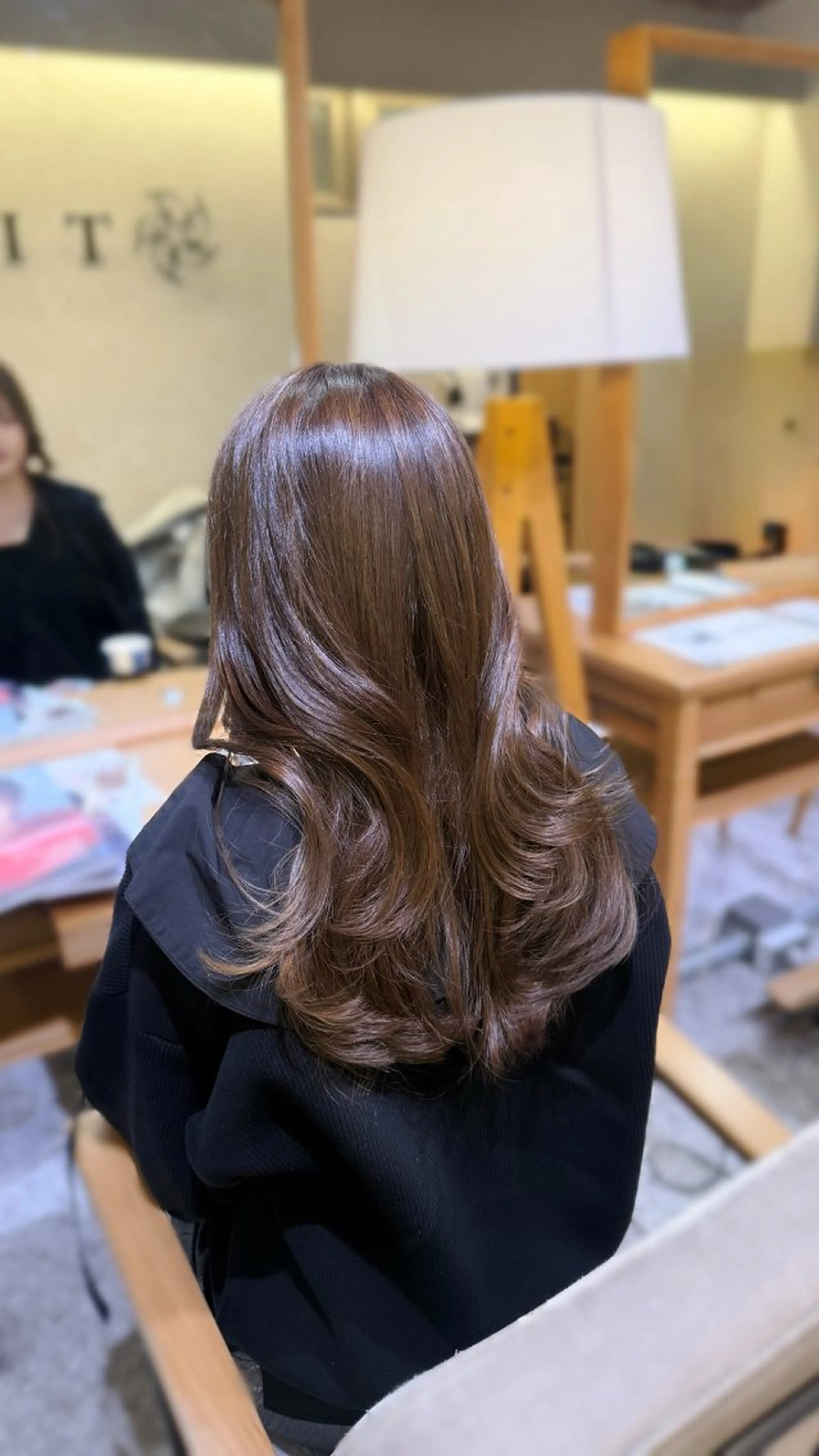 ロング カット ヘアカラー トリートメント 🌷透明感レイヤー/ Ayana🌷のヘアスタイル