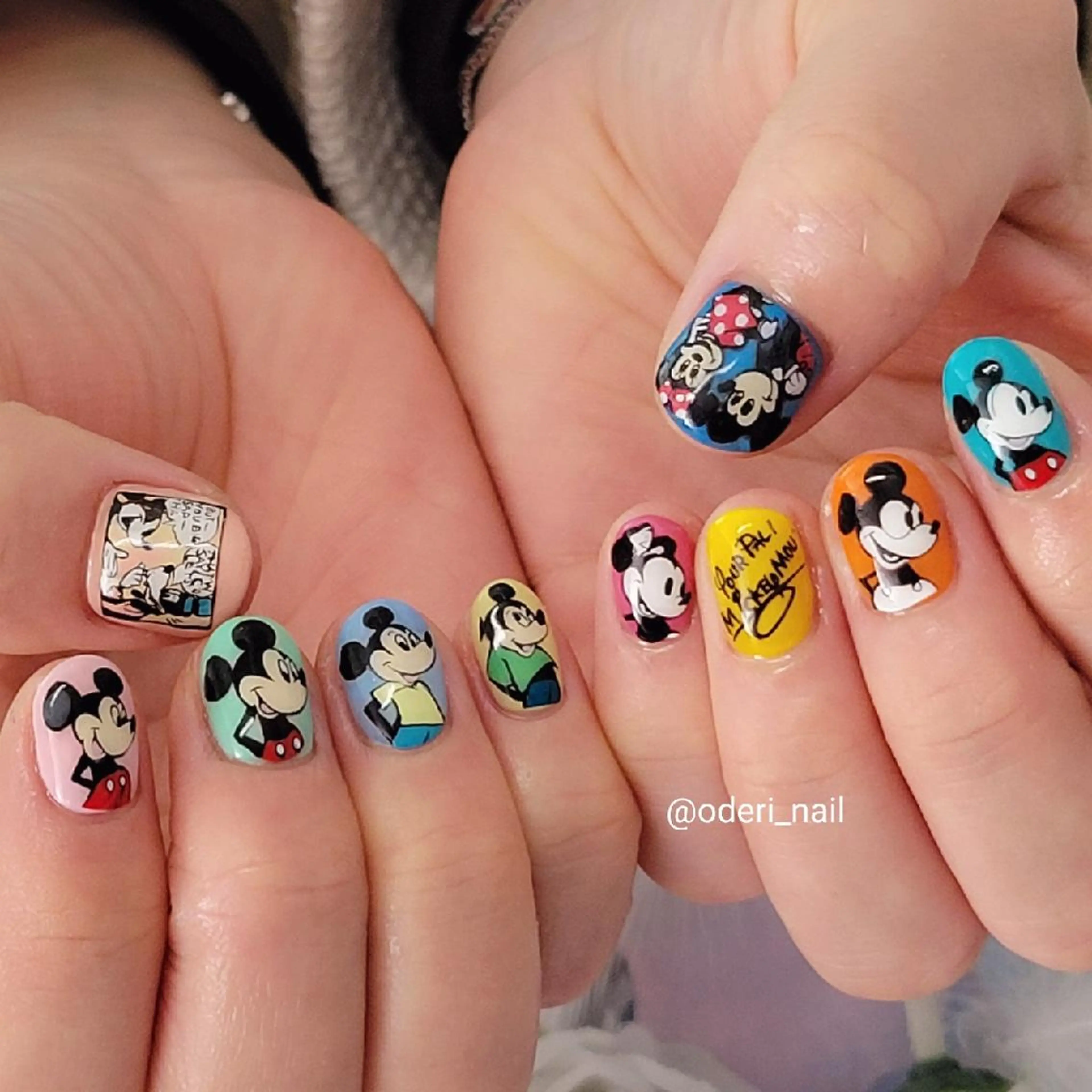 ネイル アートネイル ジェルネイル おで@ oderi_nailのネイルデザイン