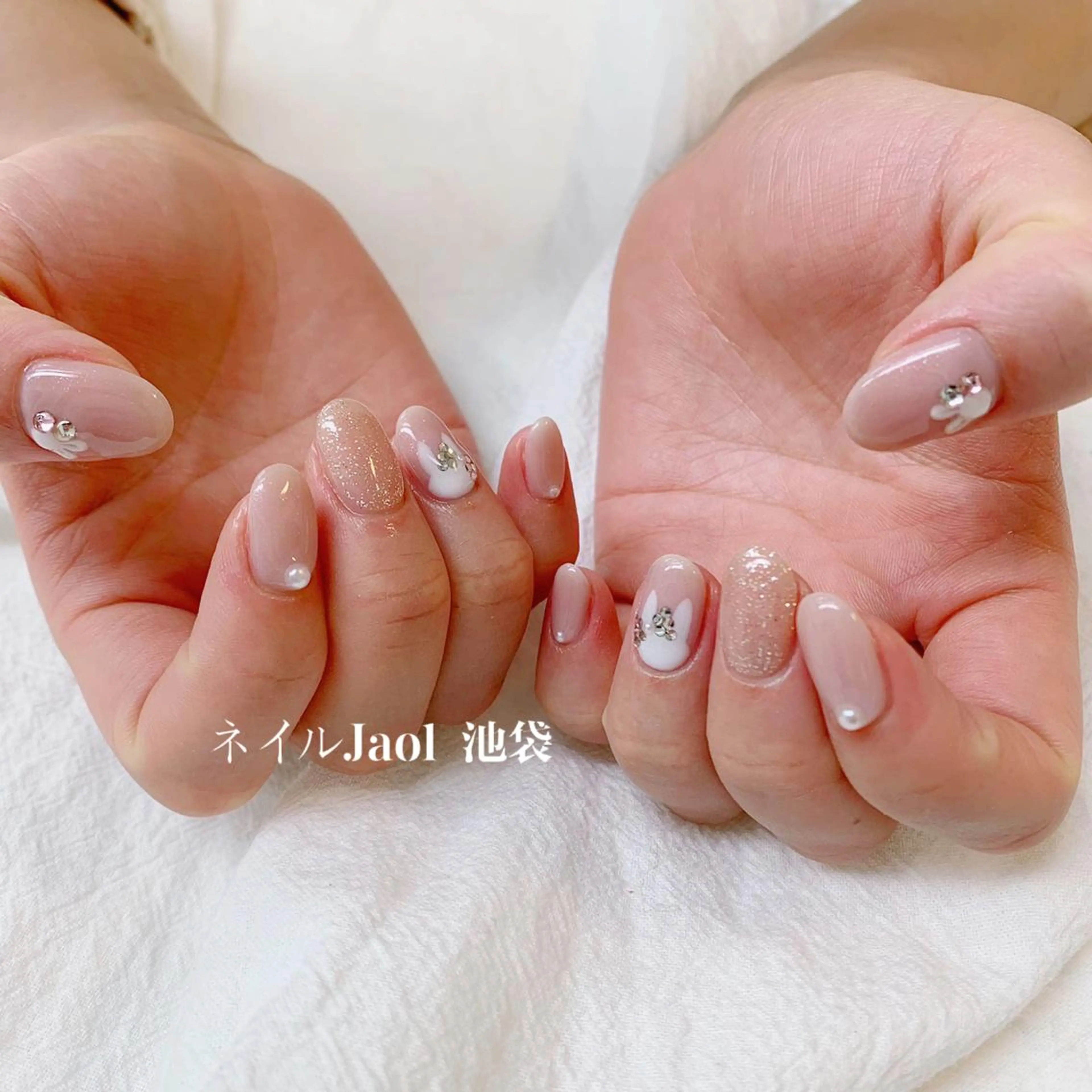 ミディアム nail jaol池袋店所属・ネイルJaol 池袋のネイルデザイン