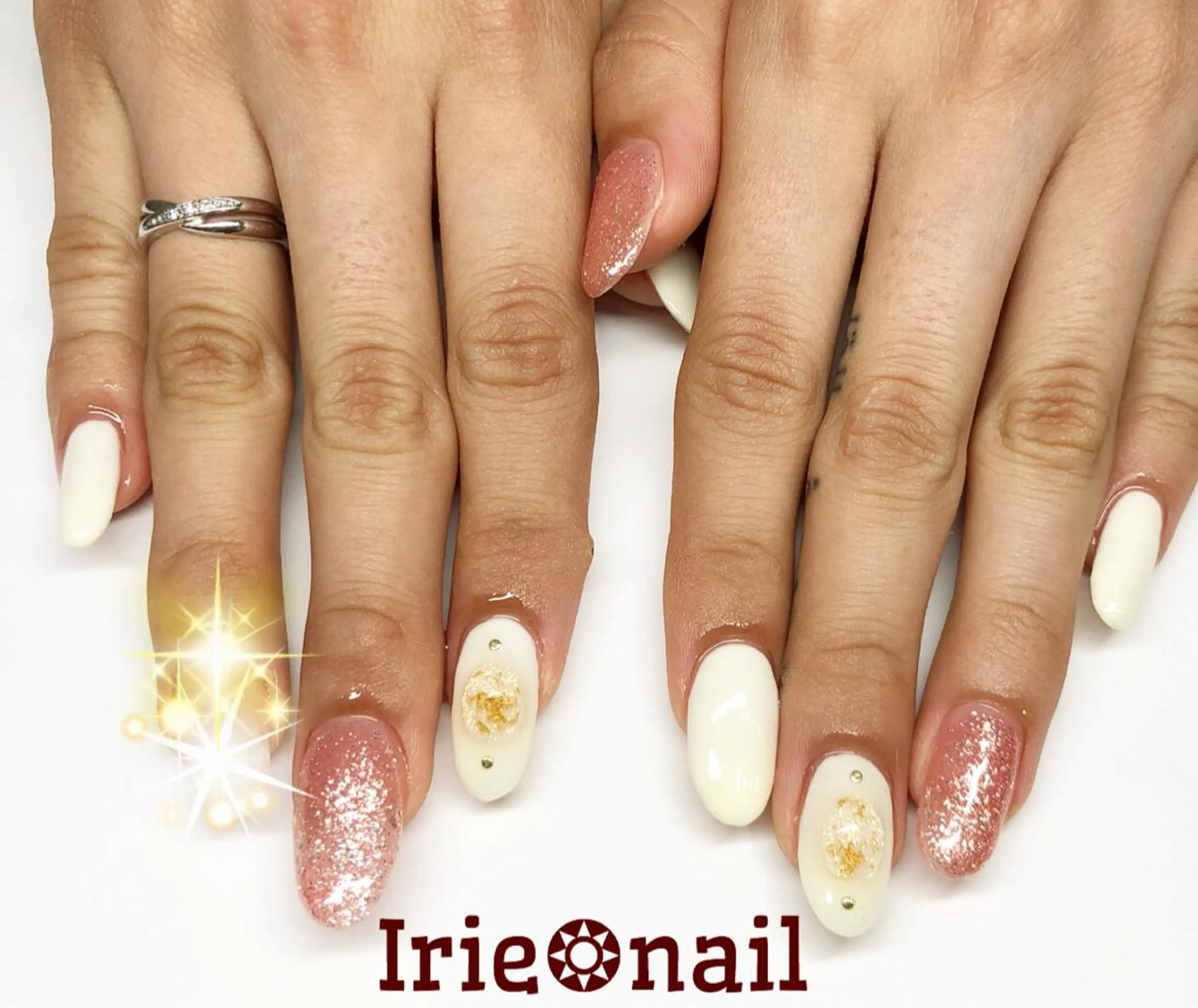 ネイル アートネイル ワンカラーネイル シンプルネイル Hair salon Irie所属・與儀 知佳のネイルデザイン