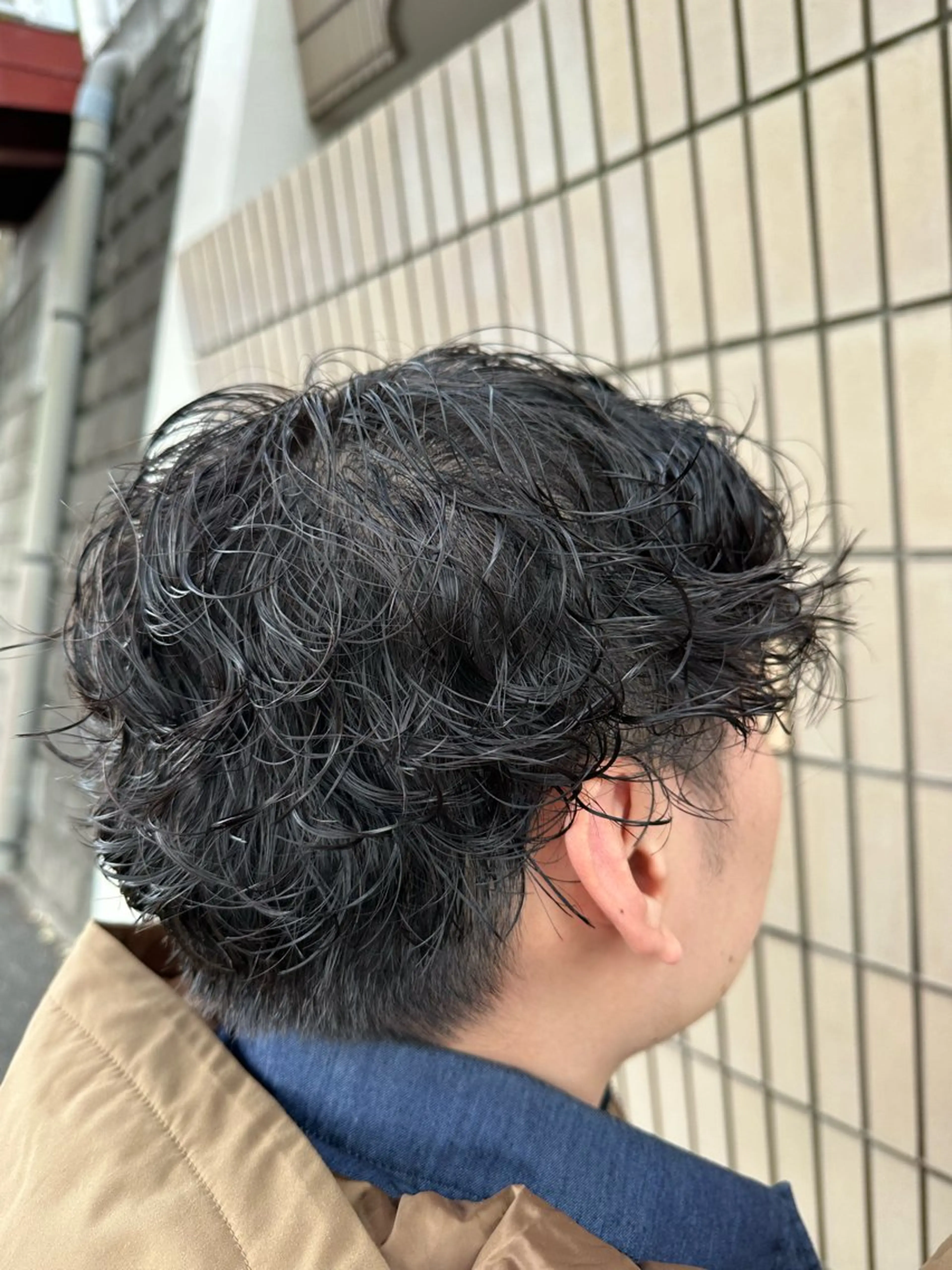 パーマ メンズ メンズパーマ メンズツイストパーマ ツイストパーマ ブリーチ/艶カラー カノ🌼のヘアスタイル