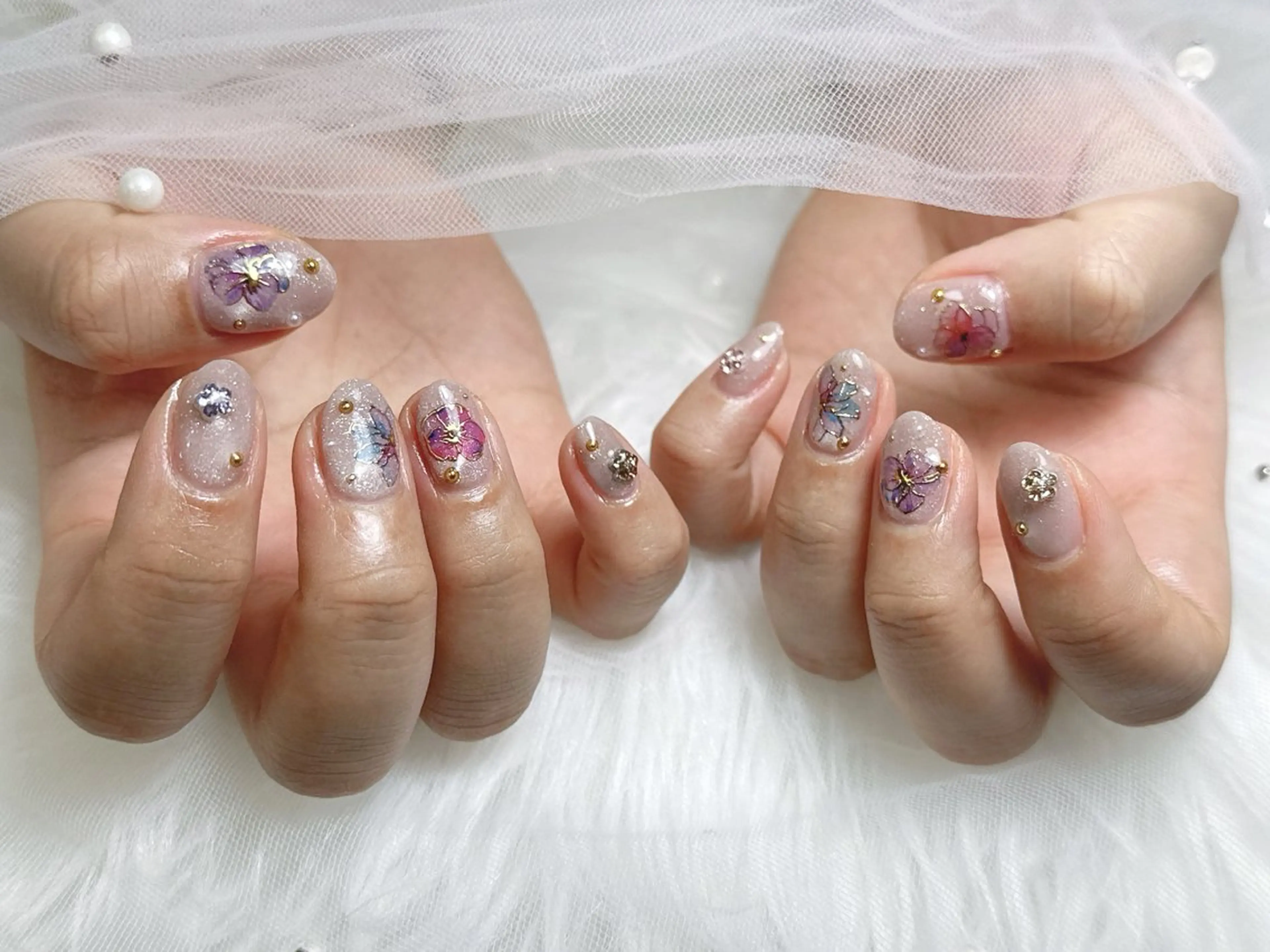 ネイル マグネットネイル ハンドネイル 【Eclat ｴｸﾗ】nail＆beauty所属・Eclat〔ｴｸﾗ〕 MOEKA𝜗𝜚*のネイルデザイン