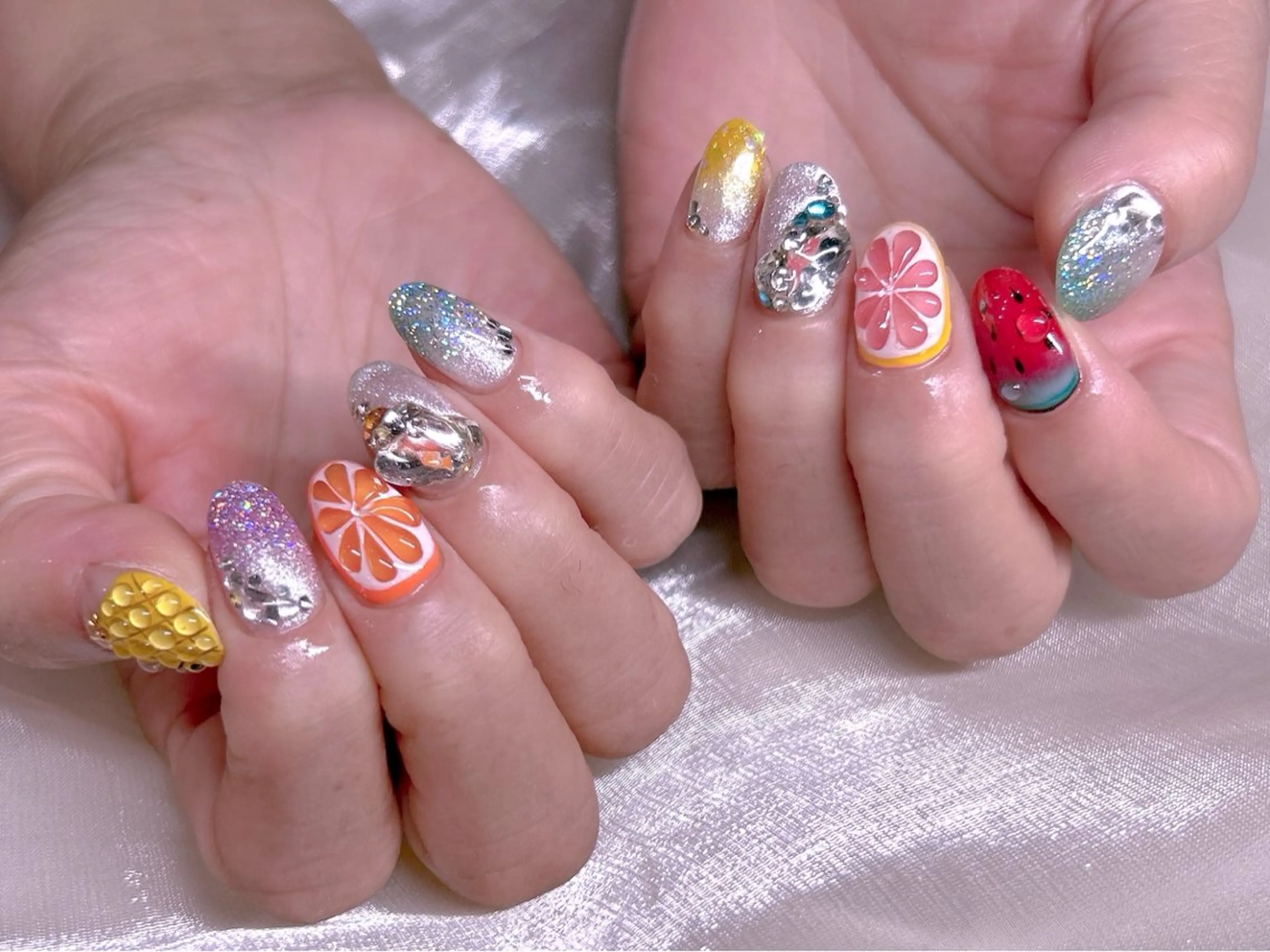 ネイル 長さだし専門店 M2　rikaのネイルデザイン