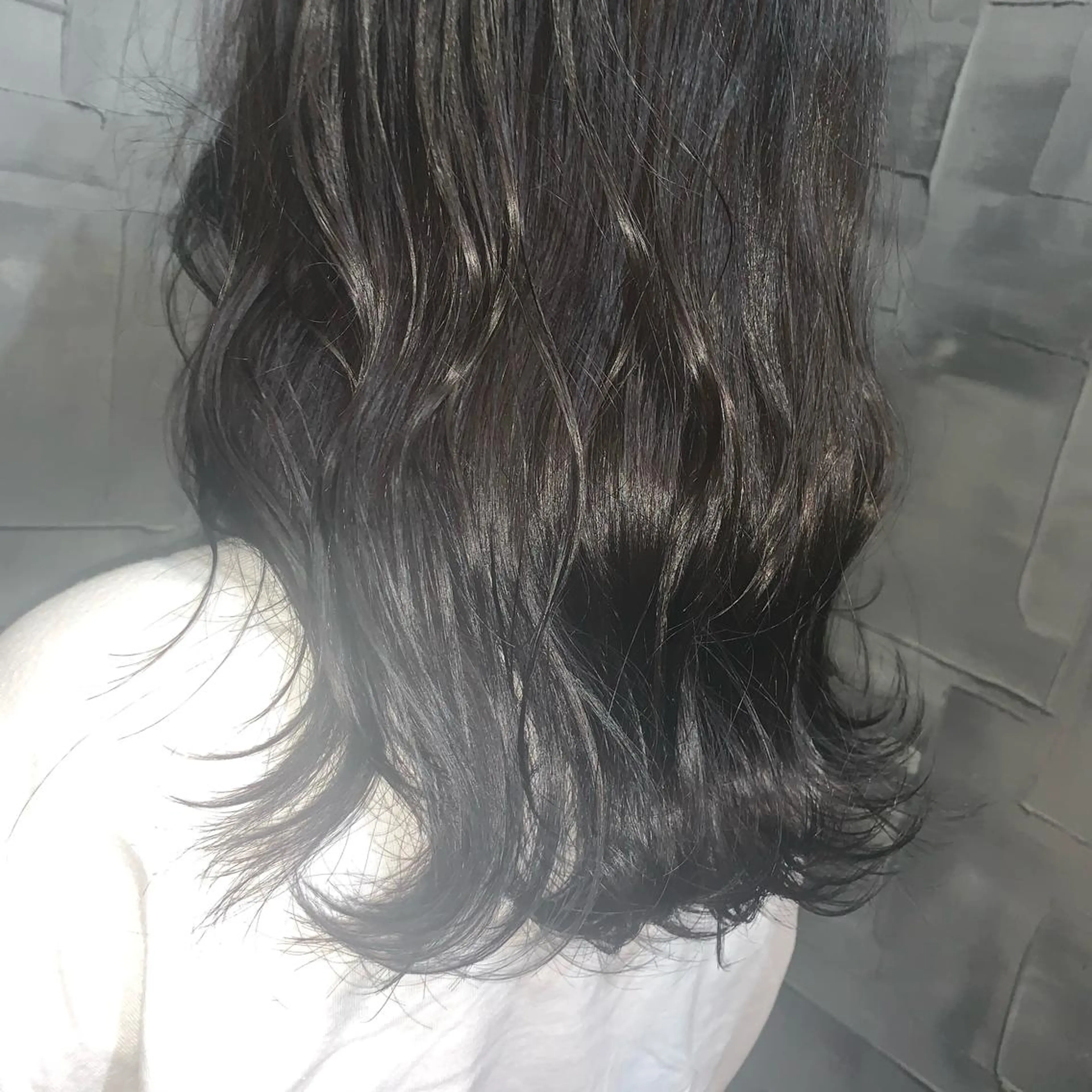 セミロング カラー HAIR SALON M Fes 池袋所属・韓国風艶髪✨ 高松静香☑️のヘアスタイル