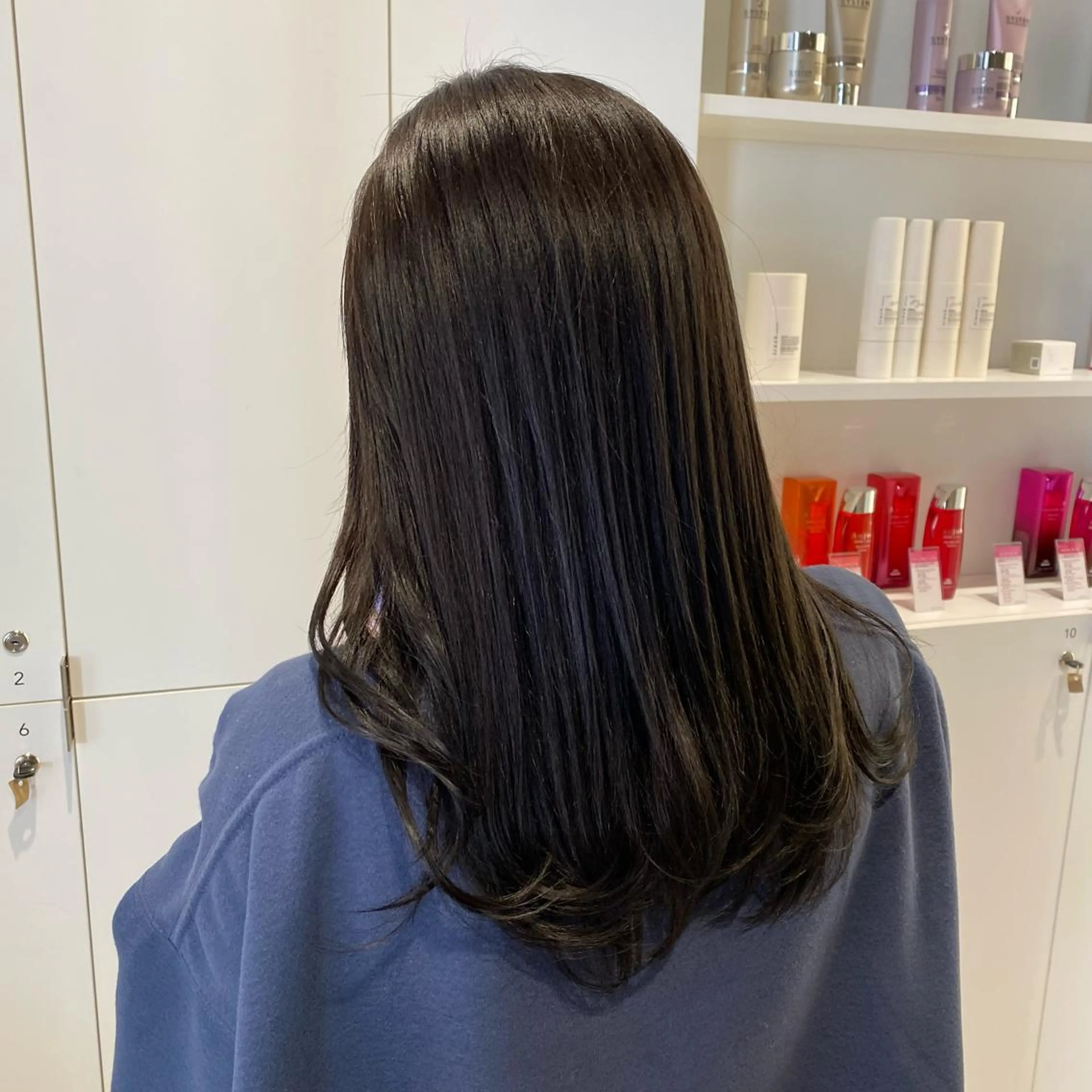 セミロング カラー グレージュ 無料カット募集中🌷 ちひり𓂃𓈒♡‪のヘアスタイル