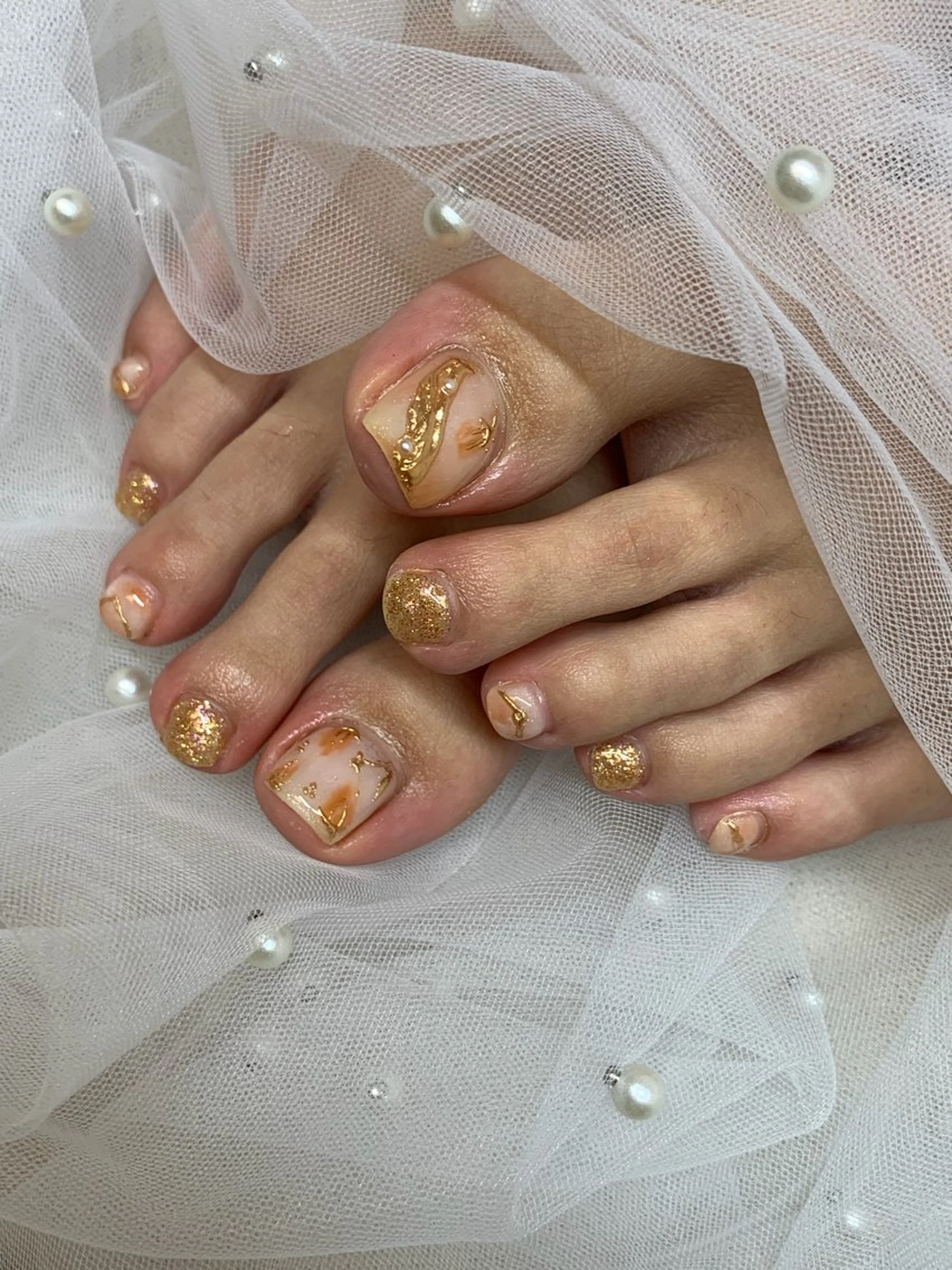 ネイル ハンドネイル フットネイル Yuwabi Nail所属・Mimore ミモア 水戸のネイルデザイン