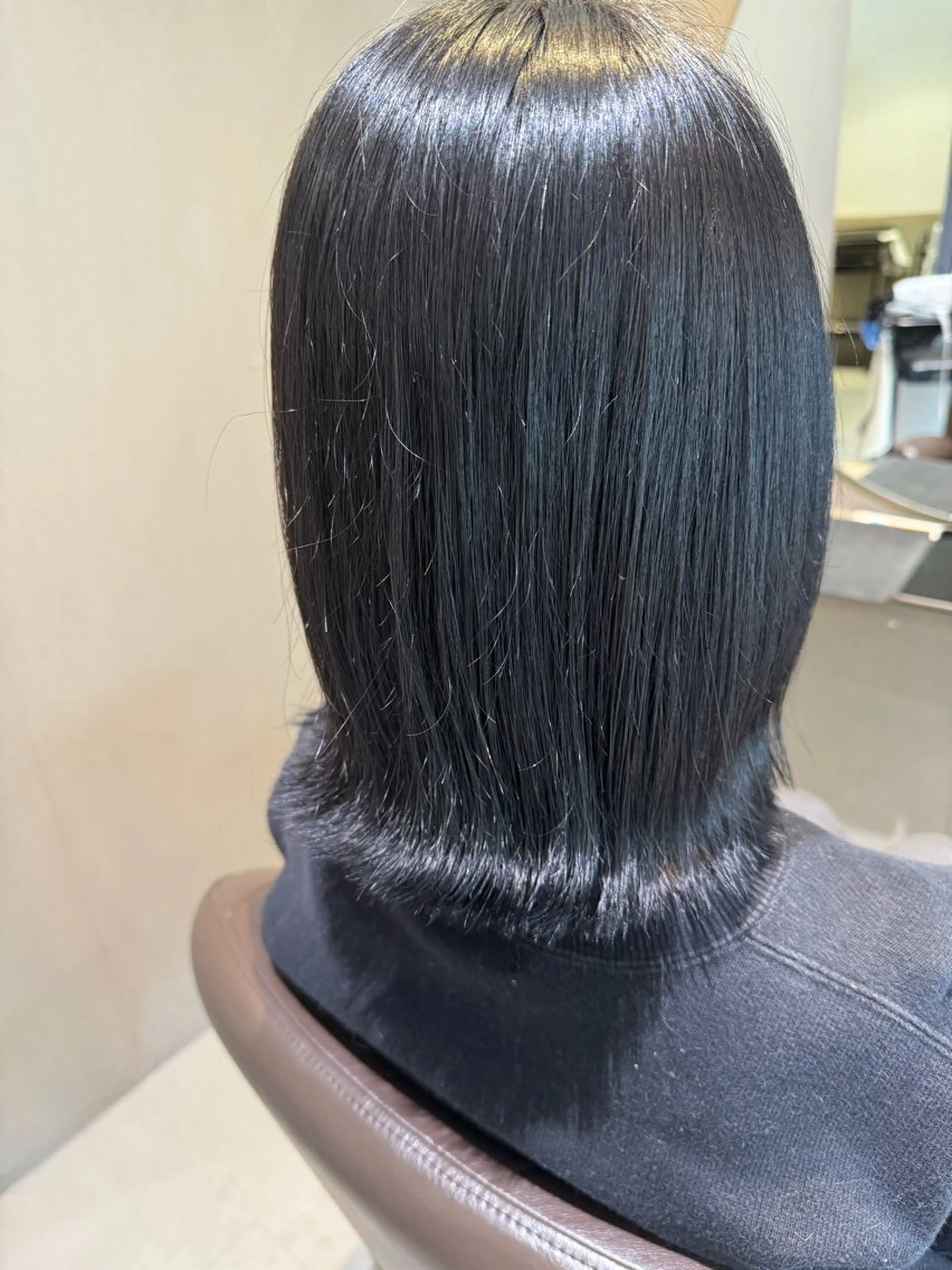 ミディアム 藤本 麗未のヘアスタイル