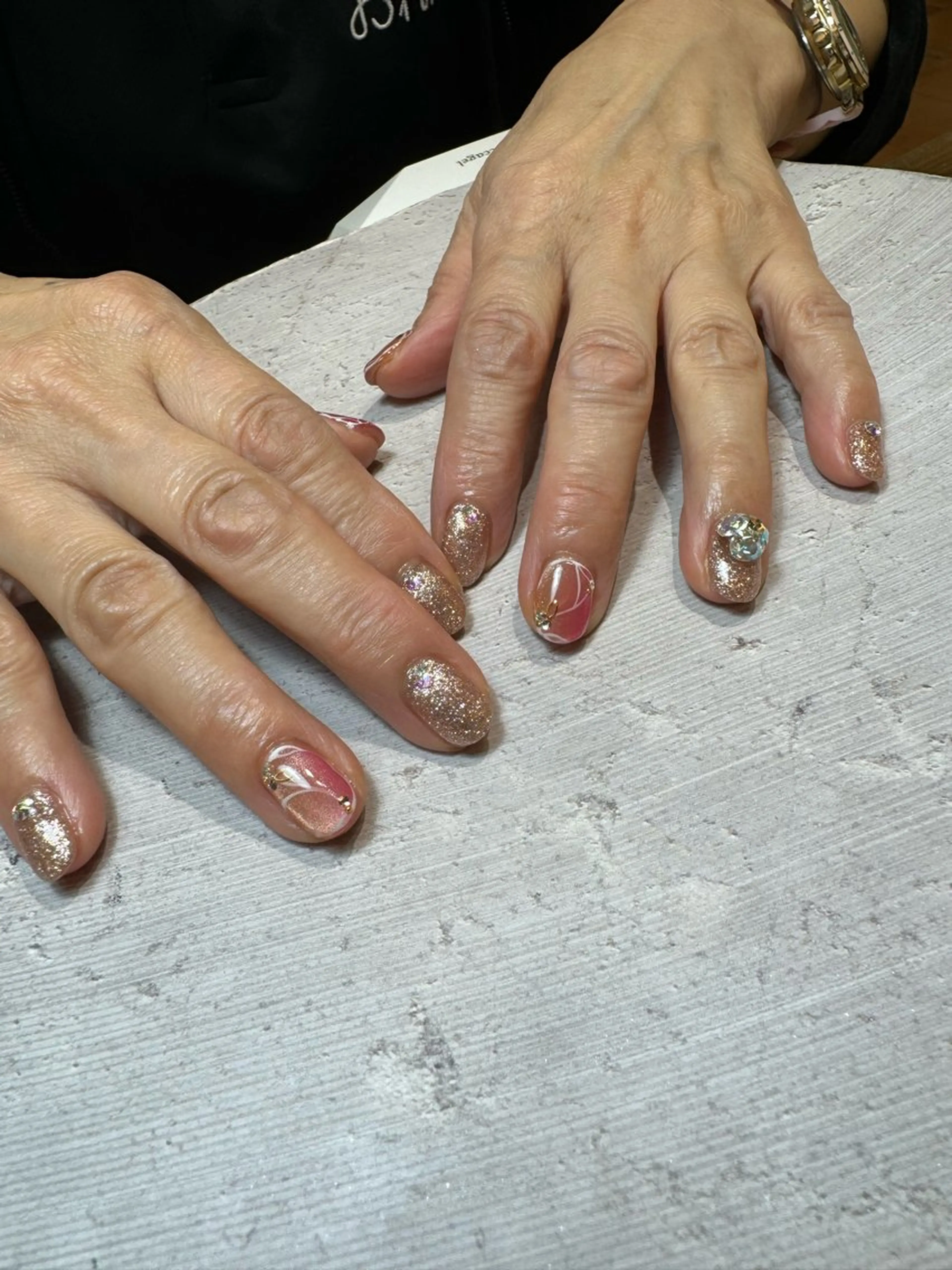 ネイル ハンドネイル nail&eyelash mate所属・京都/東向日/桂 ayumiのネイルデザイン