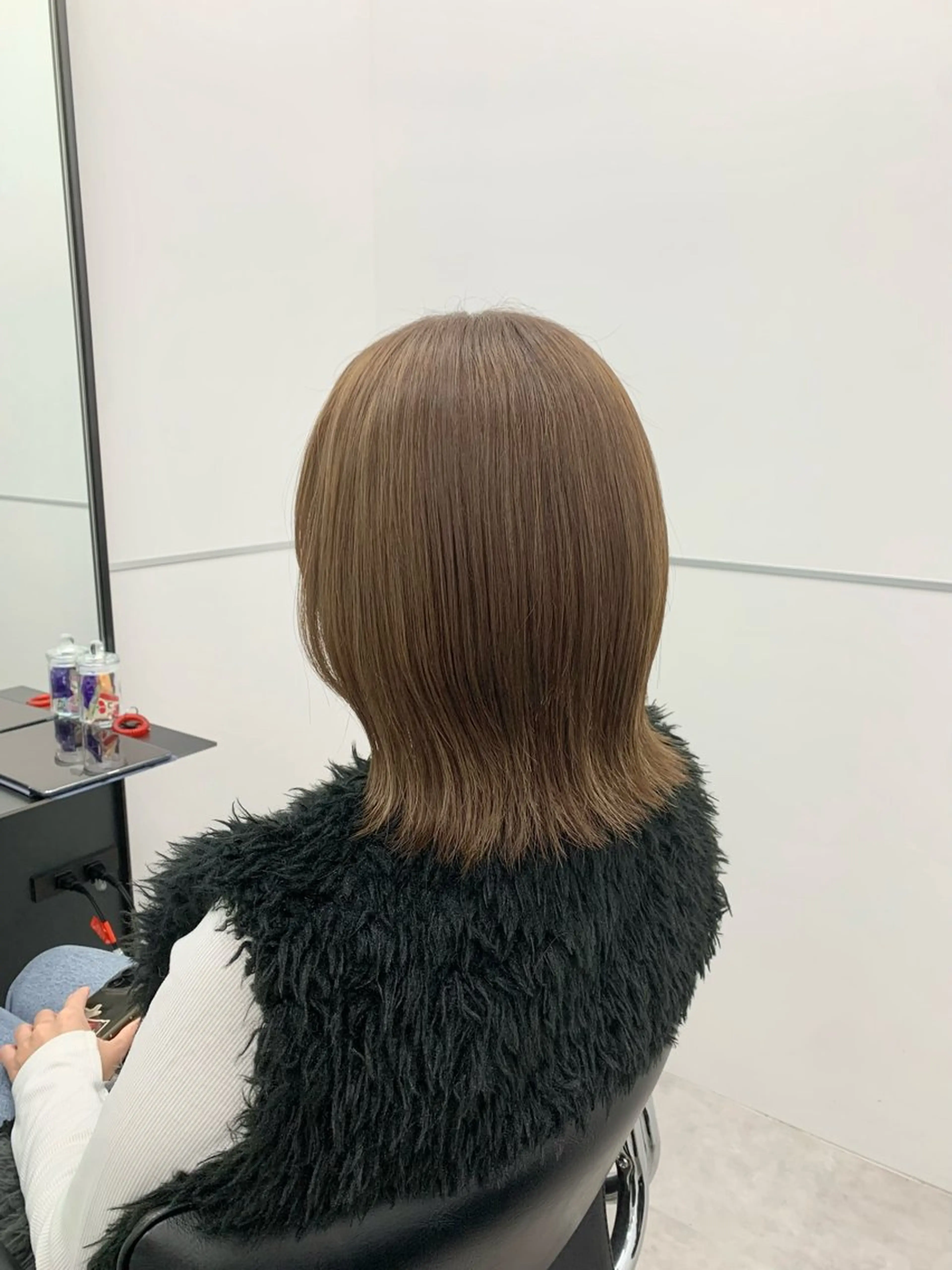 ショート カラー アッシュ ベージュカラー カット ヘアカラー トリートメント 本格ヘッドスパ🌿 ×ヘア　佐藤のヘアスタイル