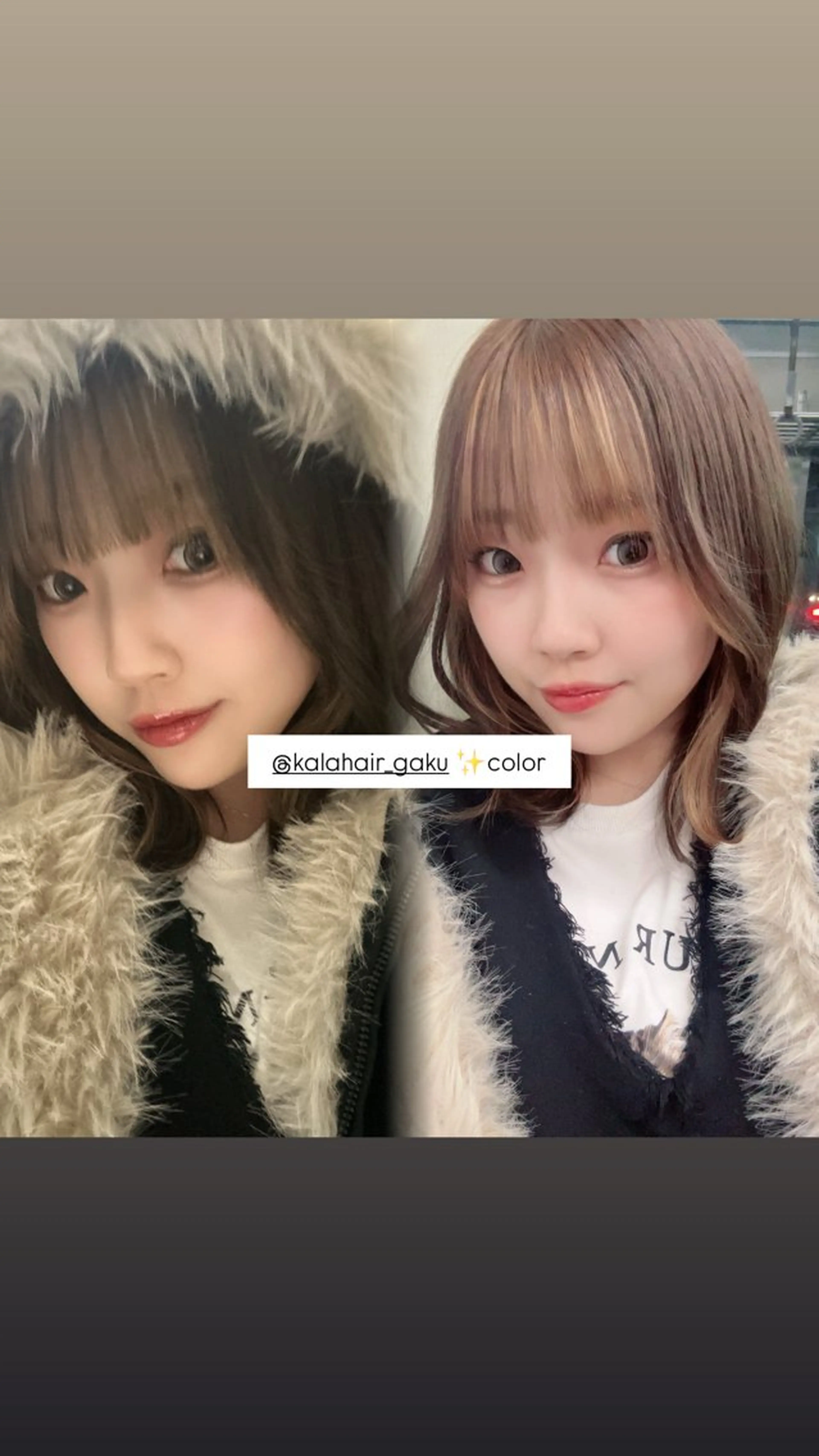 ミディアム kalahair Yukaのヘアスタイル