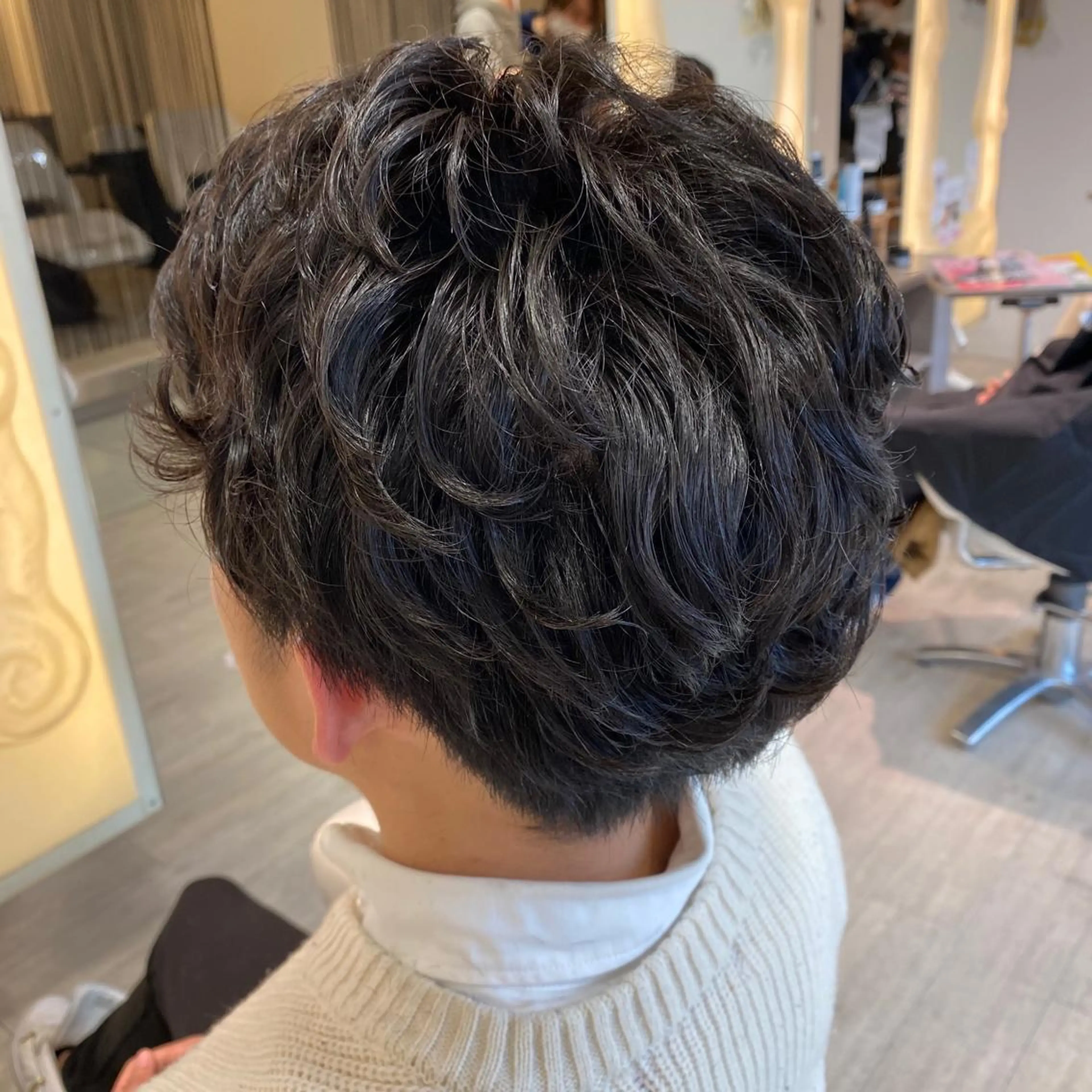 メンズ 長井 麻帆のヘアスタイル