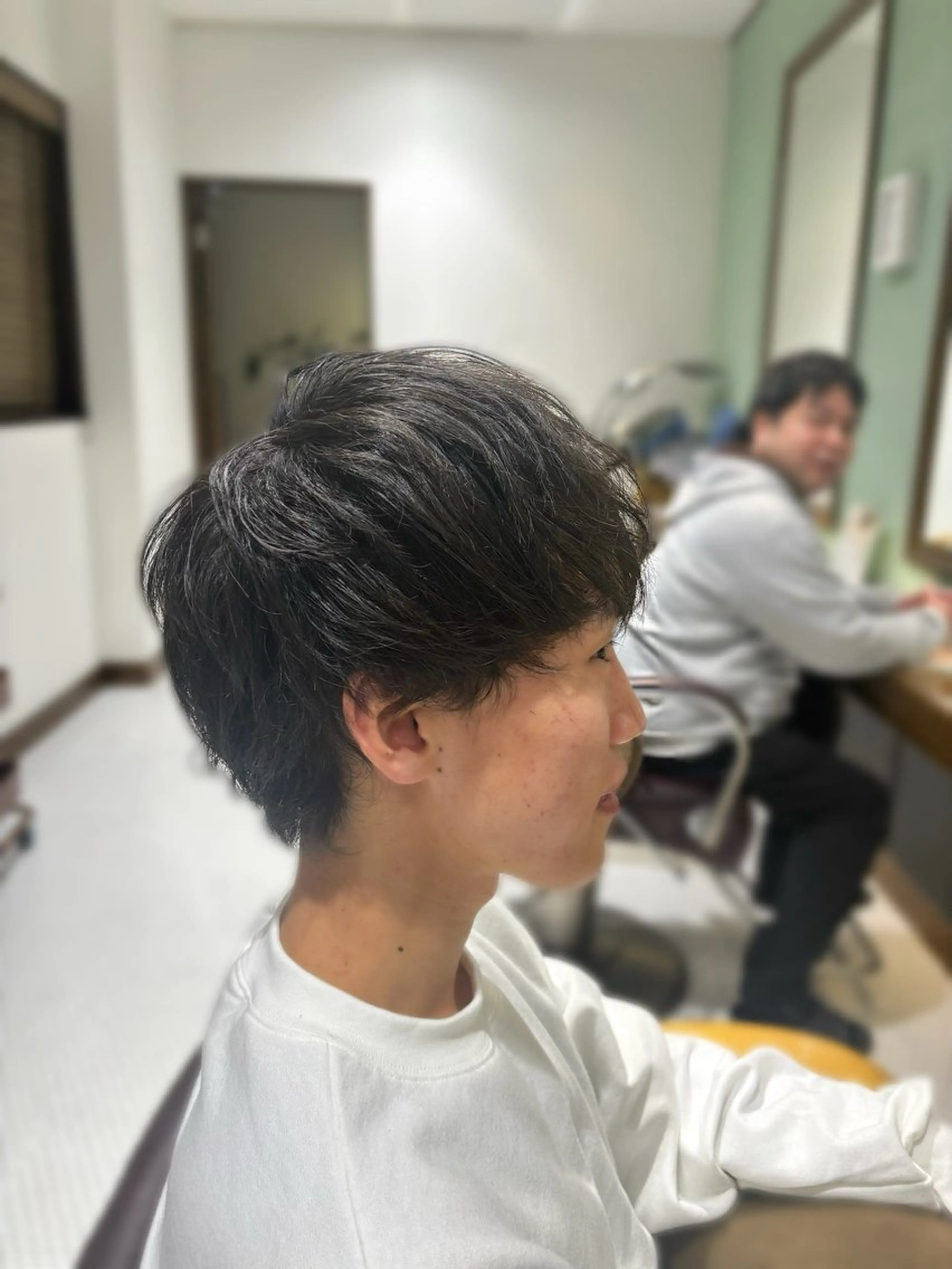 ミディアム メンズ レイヤーカット/艶髪 /パーマaikoのヘアスタイル