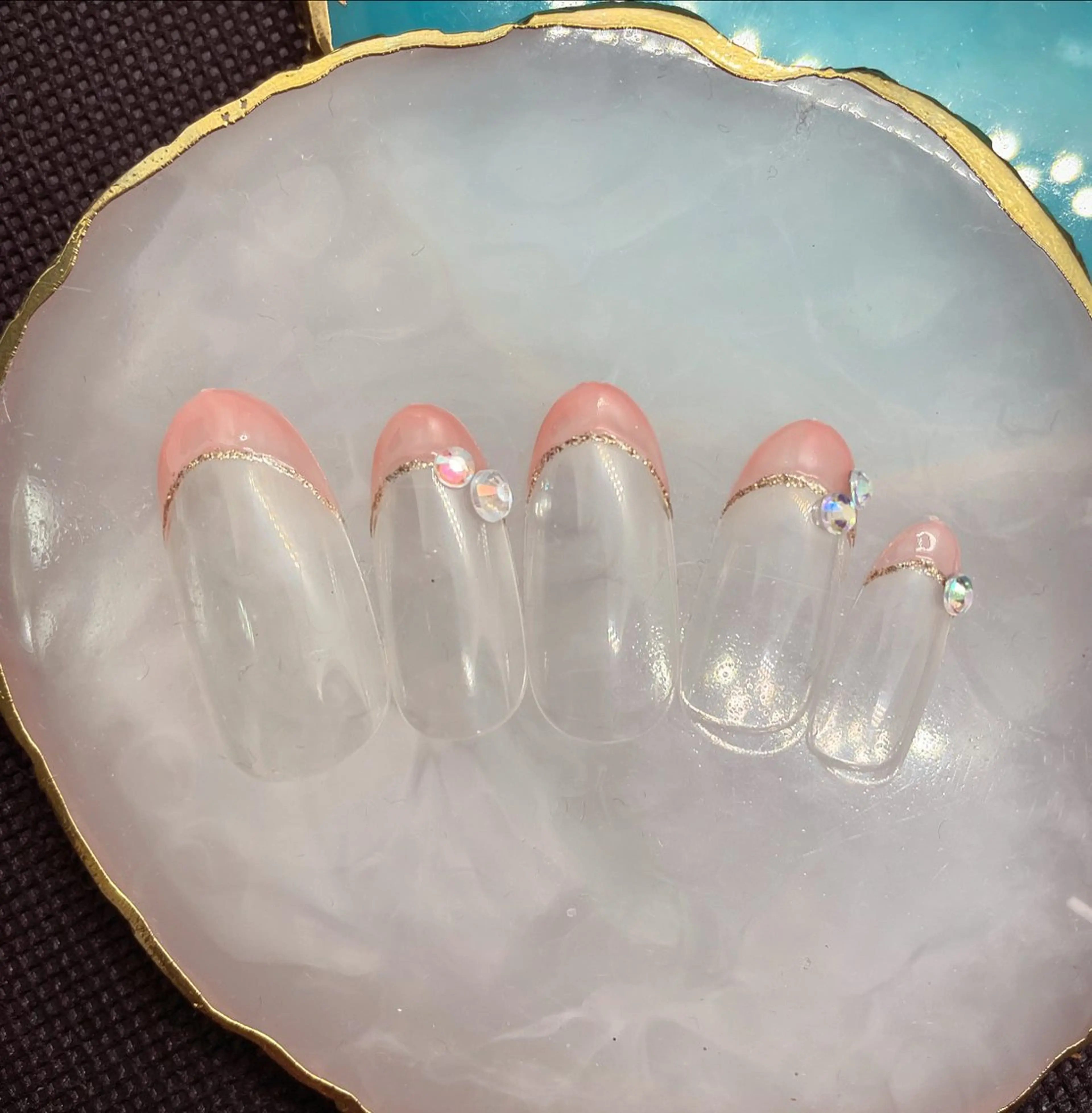 ネイル フレンチネイル リンパ&ネイル💅 🌱リクラベルアのエステ・リラクイメージ