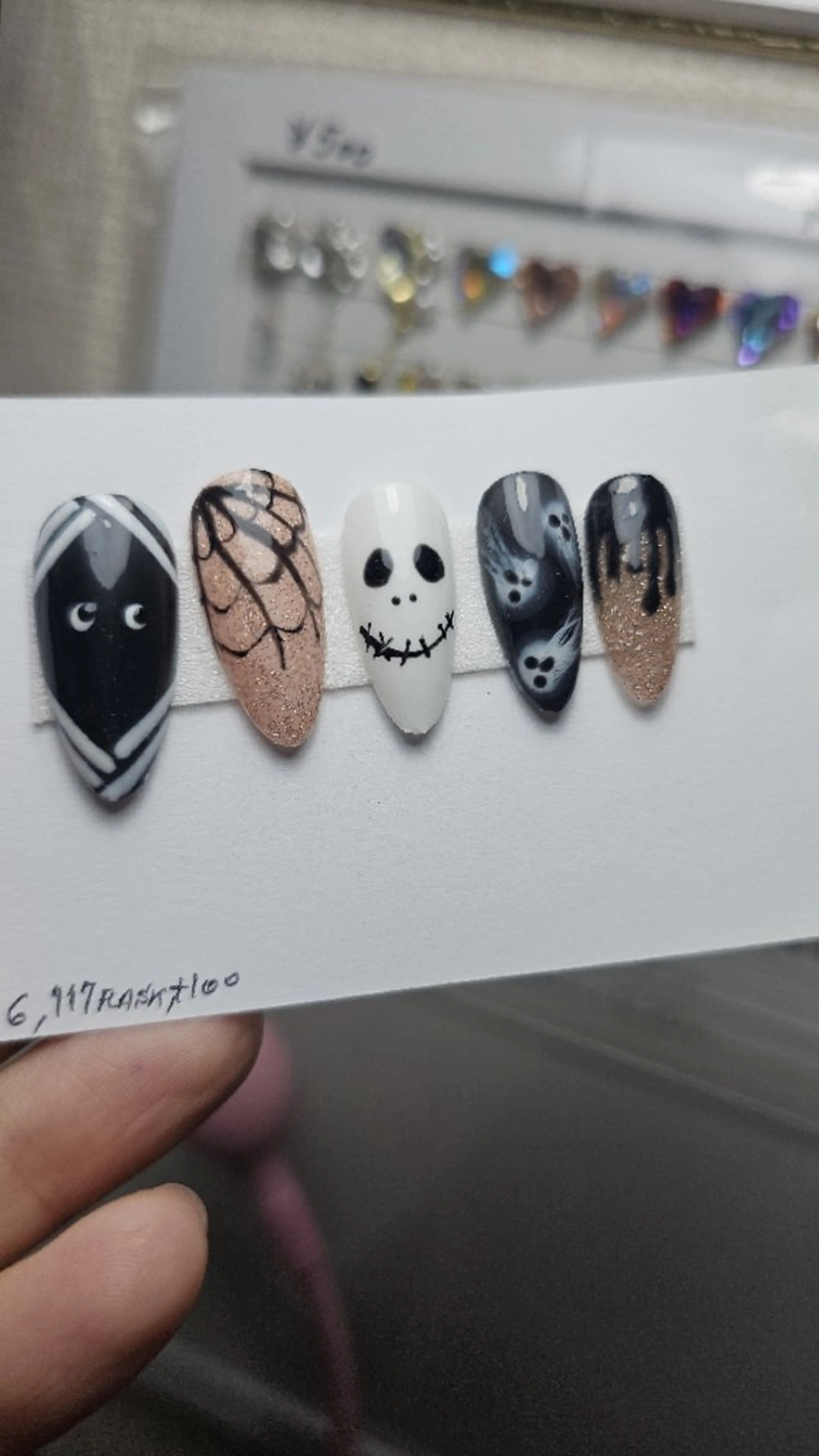 ネイル ハロウィン アンドレア 名古屋のネイルデザイン