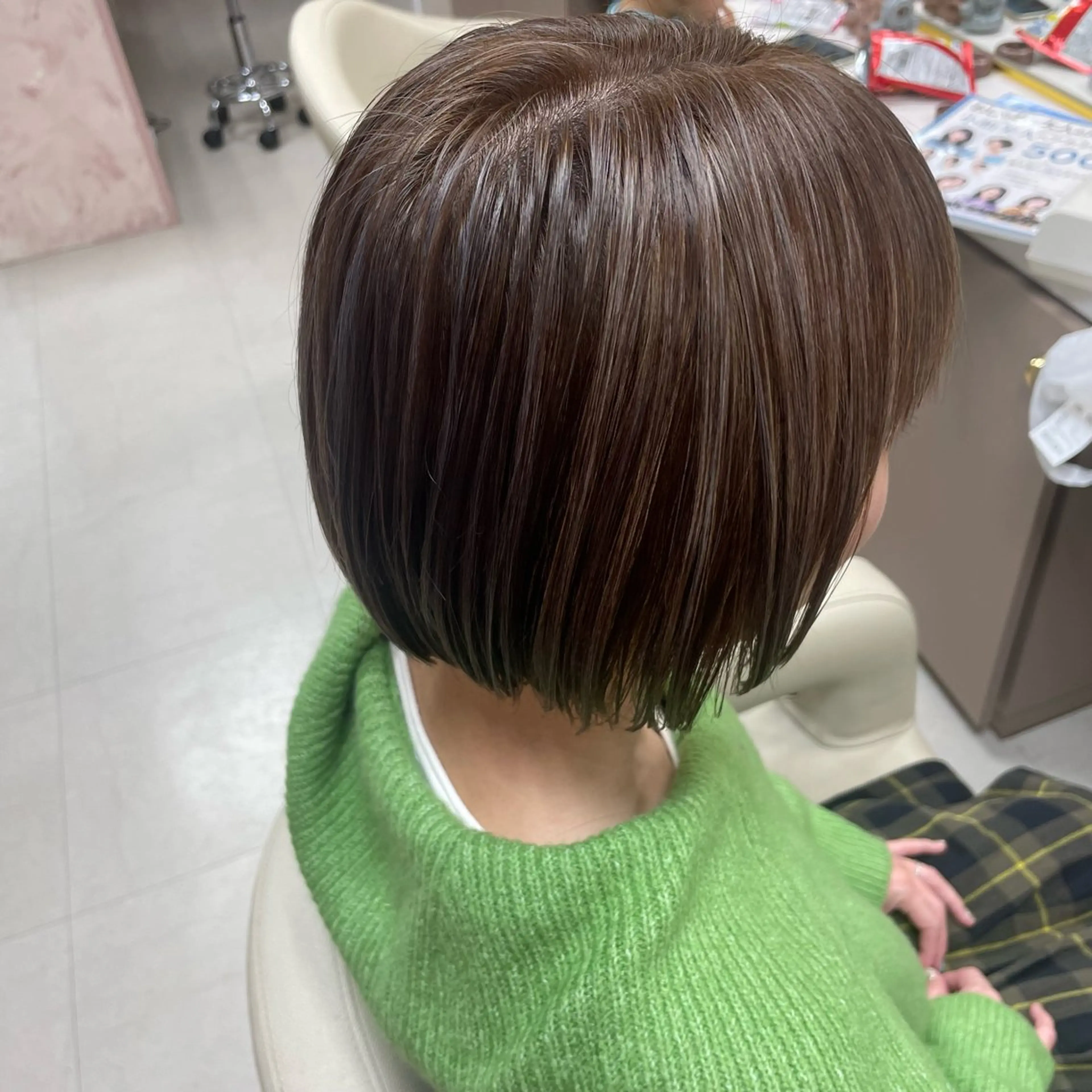 ショート カラー カット ヘアカラー Lemupu所属・坂本 沙也加のヘアスタイル