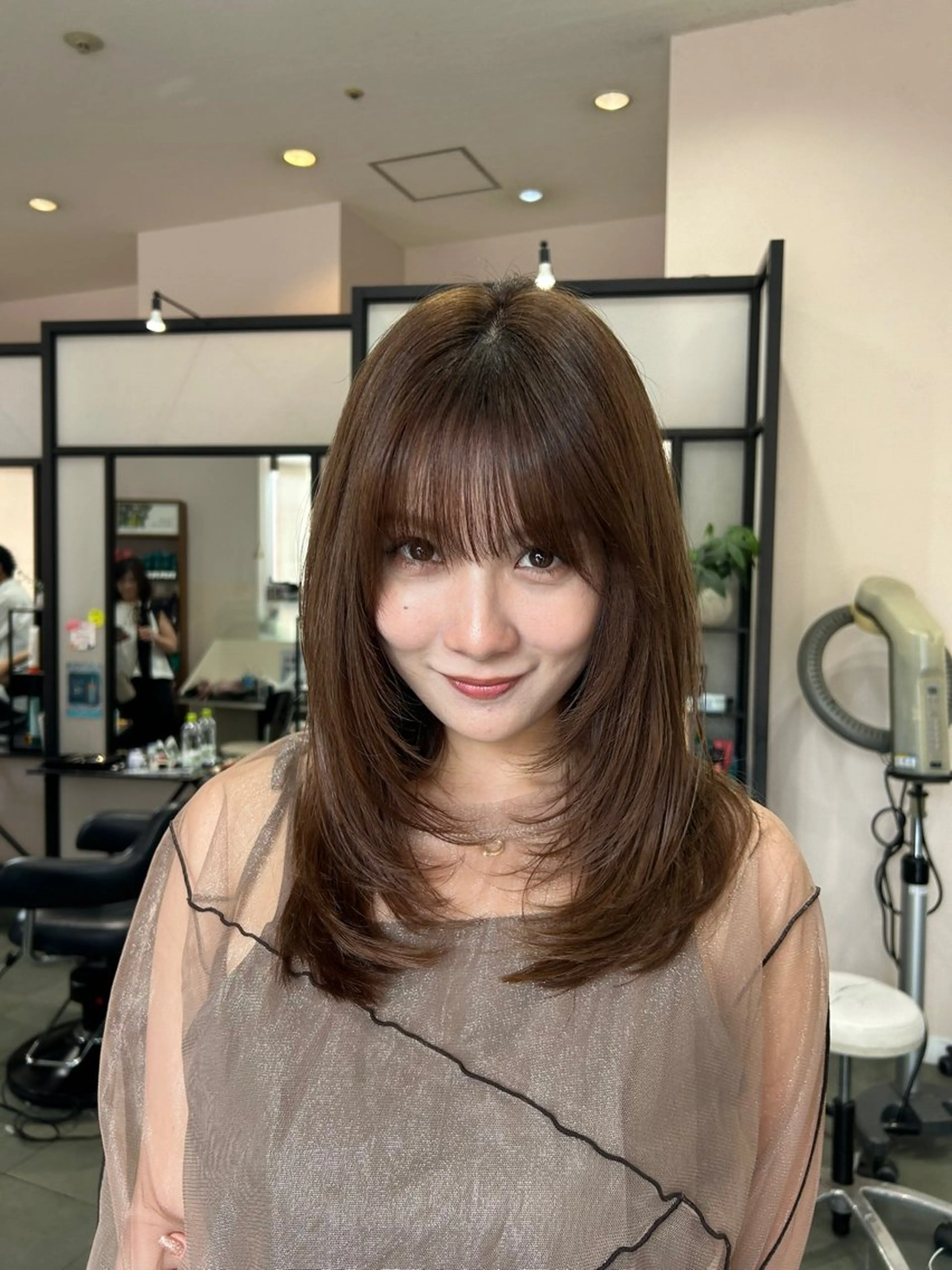 セミロング être by comme Matisse所属・髪質改善／レイヤー /Yuto.Araiのヘアスタイル