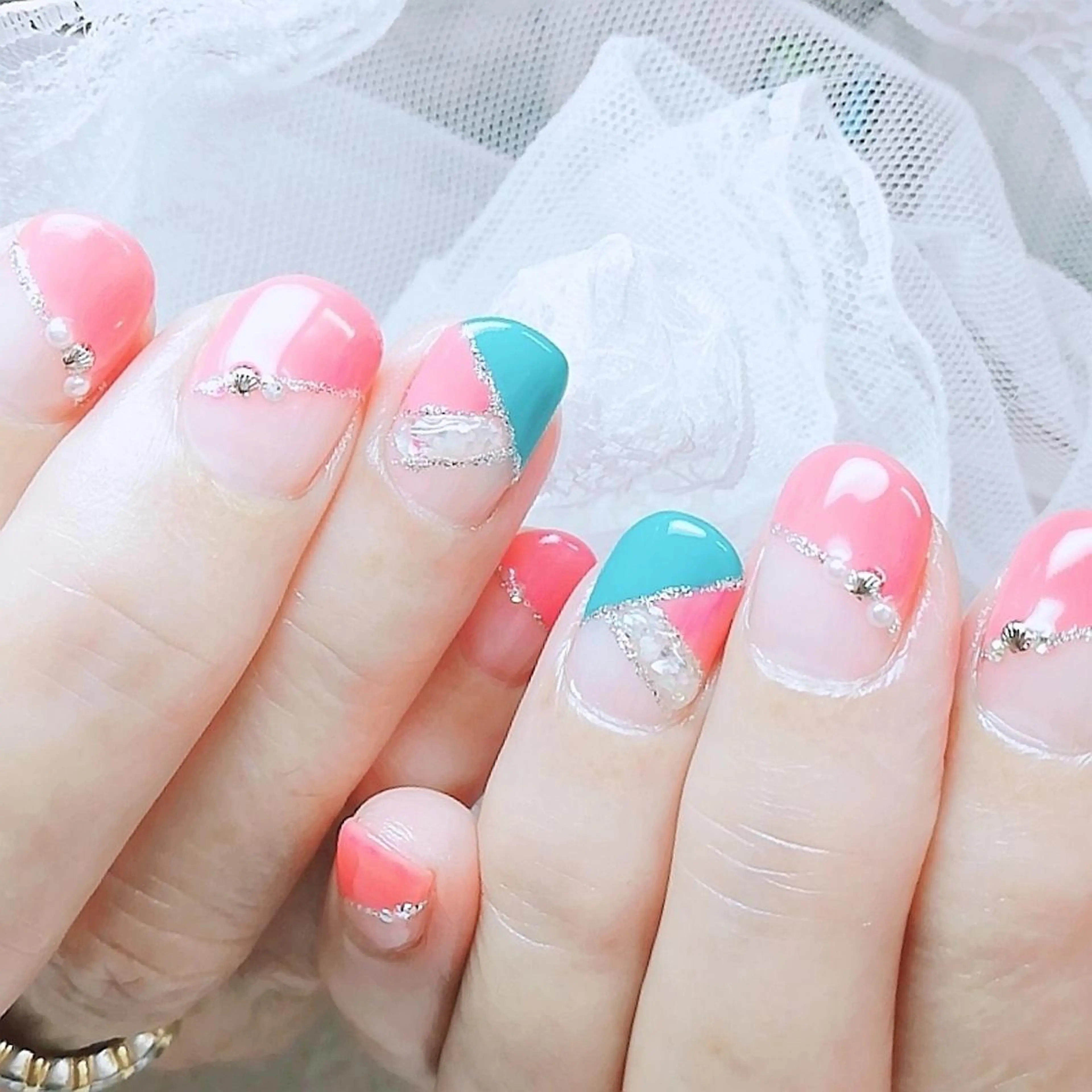 ネイル アートネイル ハンドネイル 柴崎 美幸のネイルデザイン