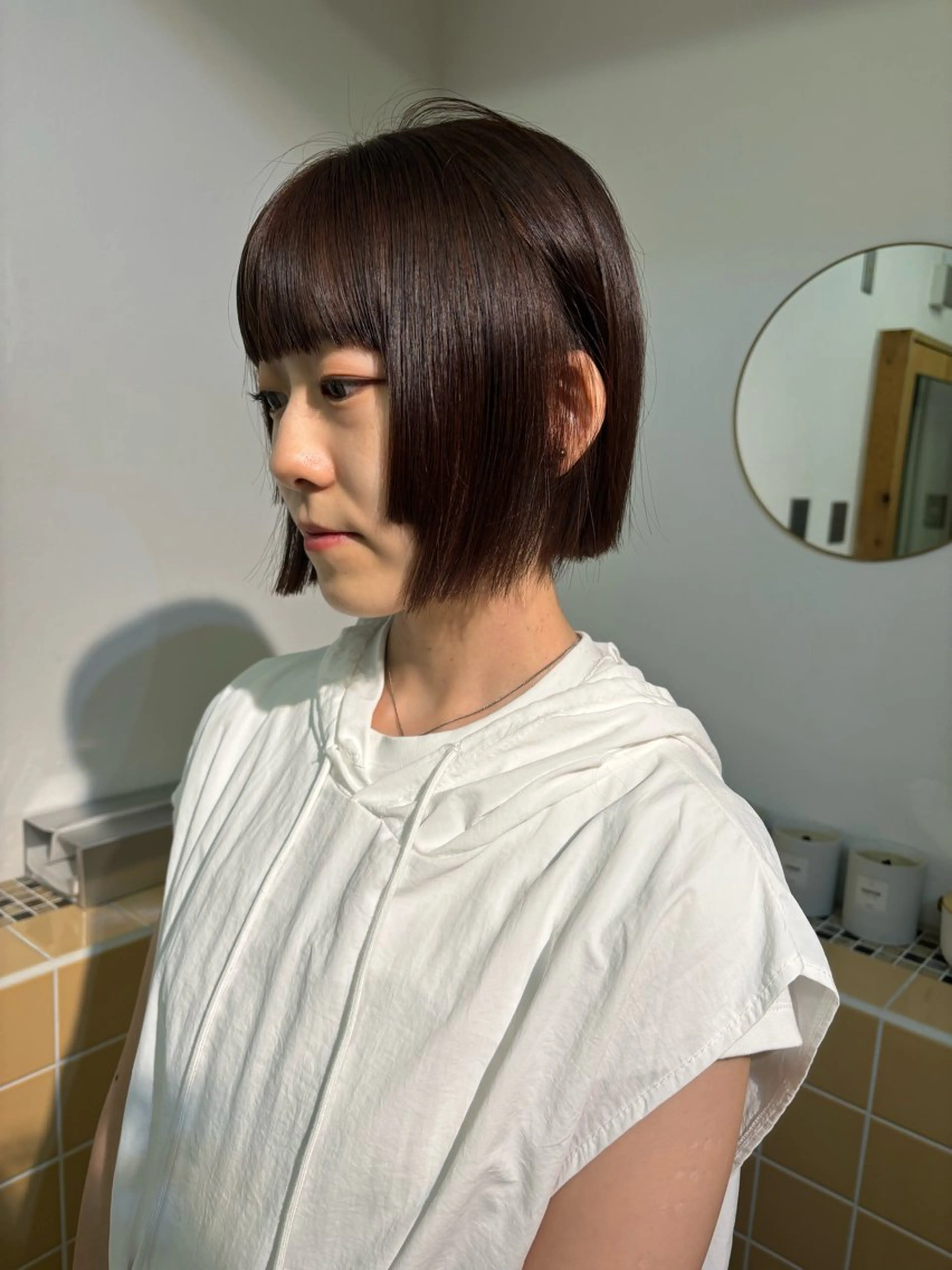 ショート カット sakura🌸 レイヤー/韓国ヘアのヘアスタイル