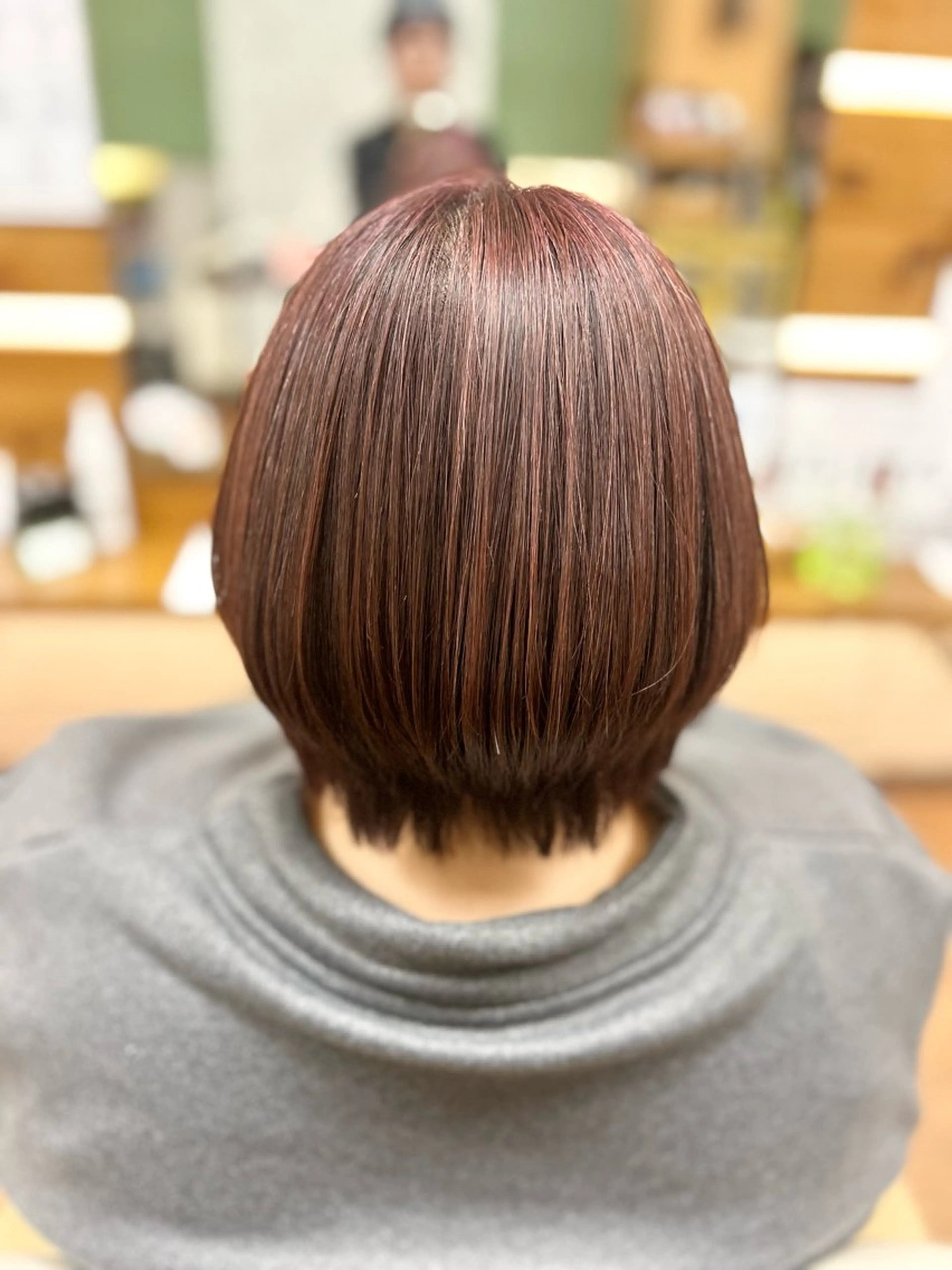 ショート ショートヘア 神谷 千明のヘアスタイル
