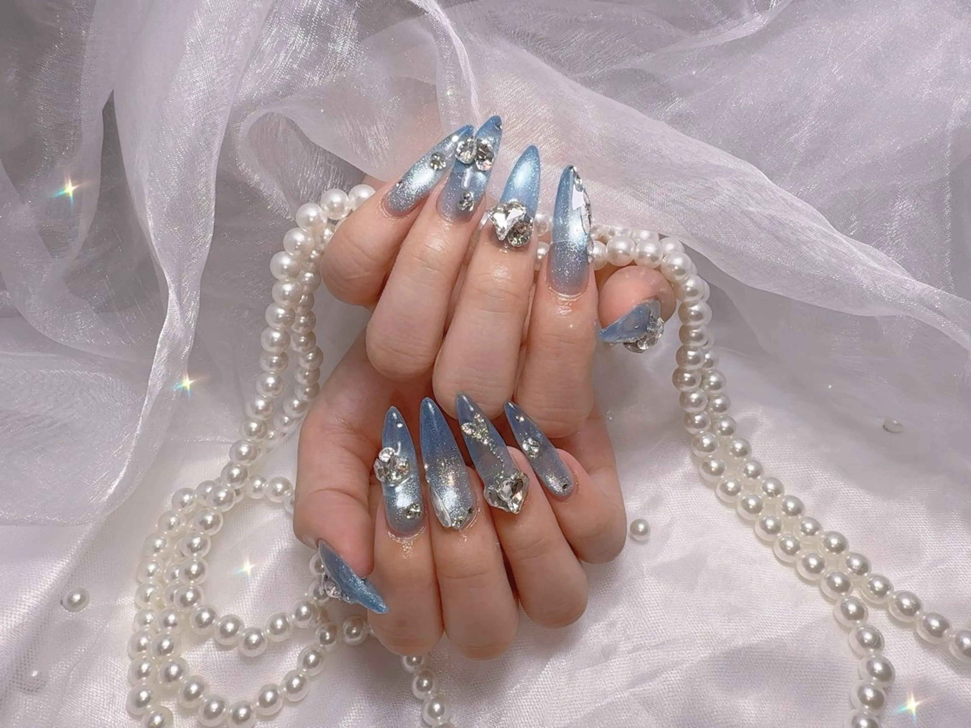 ネイル ワンホンネイル emuなんば HONOKAのネイルデザイン