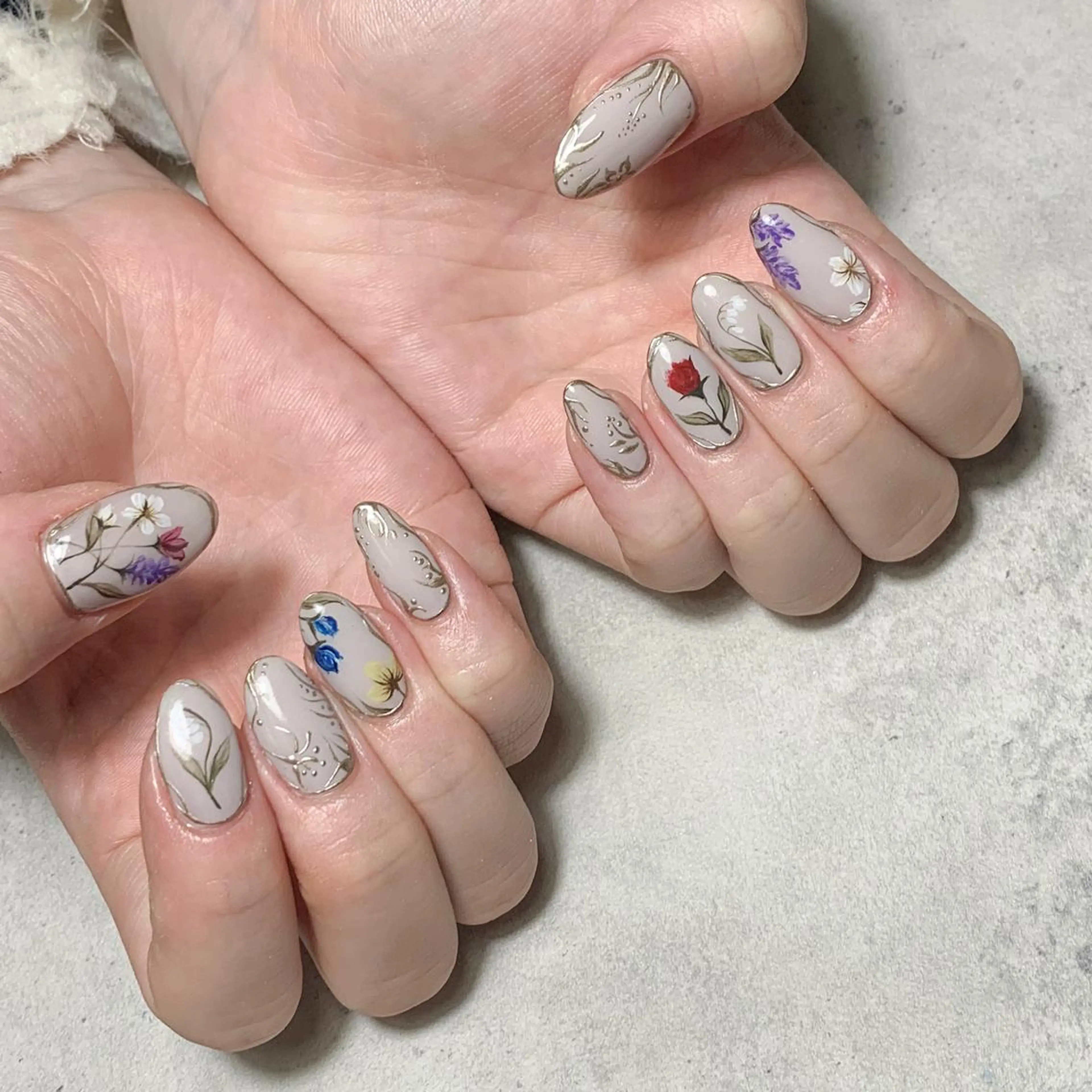 ネイル ハンドネイル FIORITURA aiのネイルデザイン