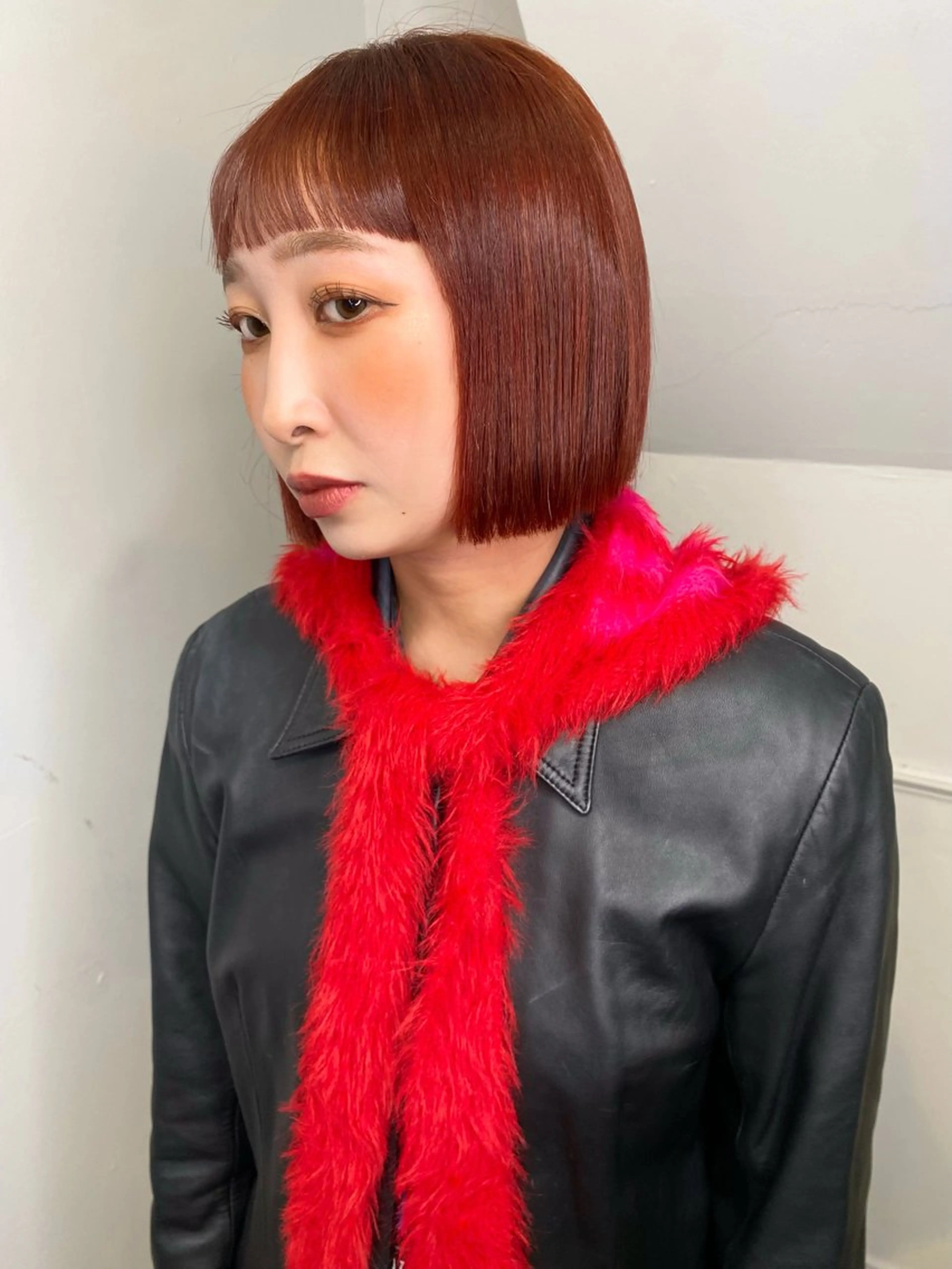 ミディアム カラー land所属・透明感カラー/レイヤ ー🌙Honokaのヘアスタイル