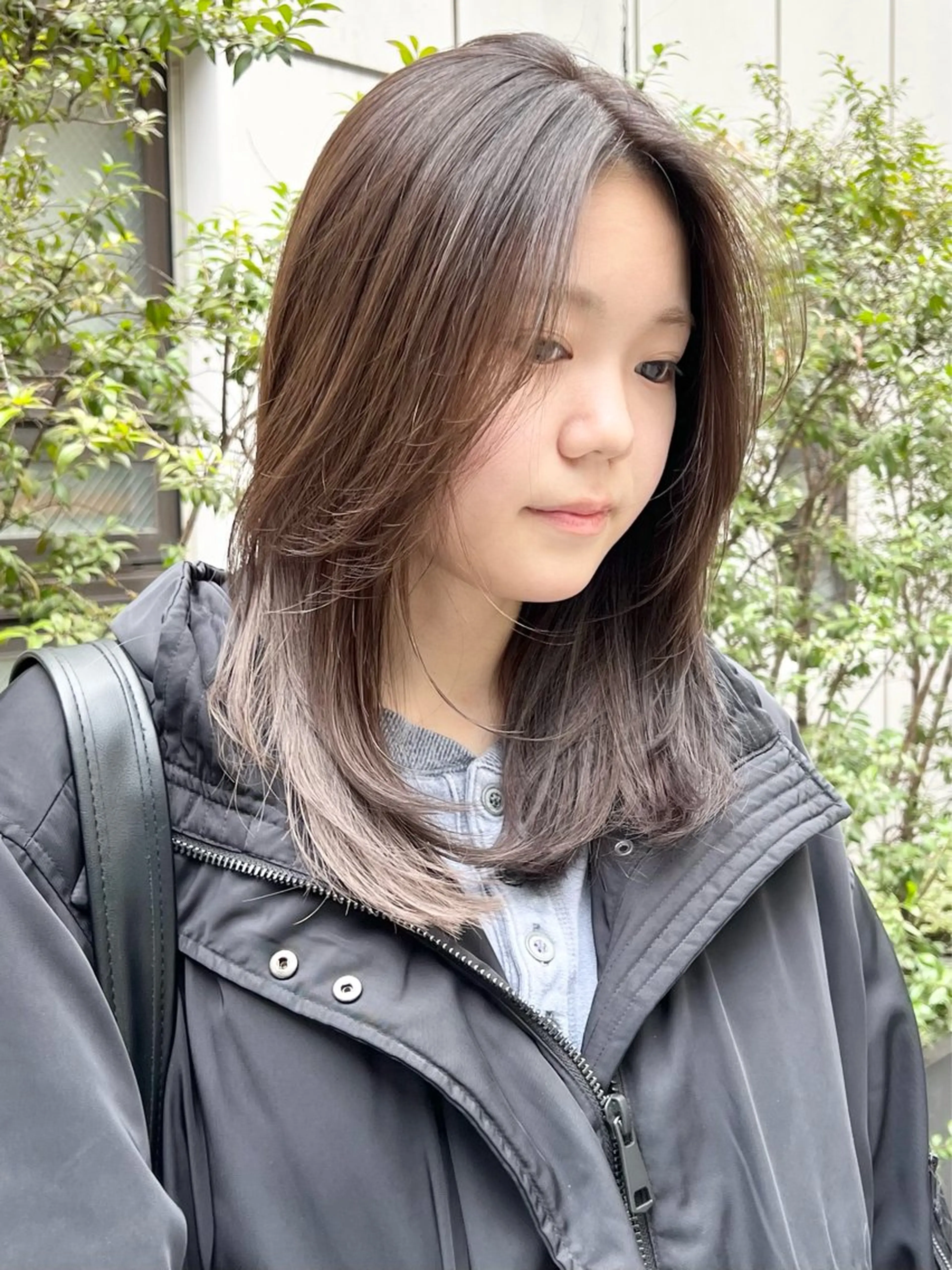 セミロング カラー HARU//原宿🤍 リピート率NO.1のヘアスタイル